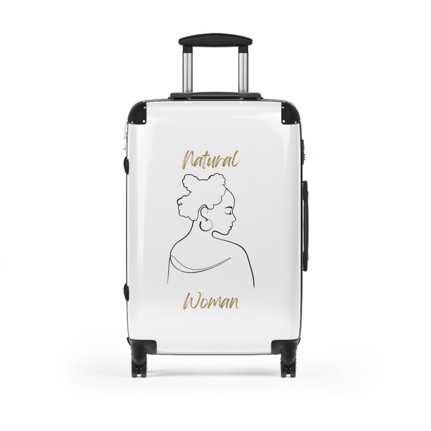 Natural Woman Twists (BL) Suitcase WHITE