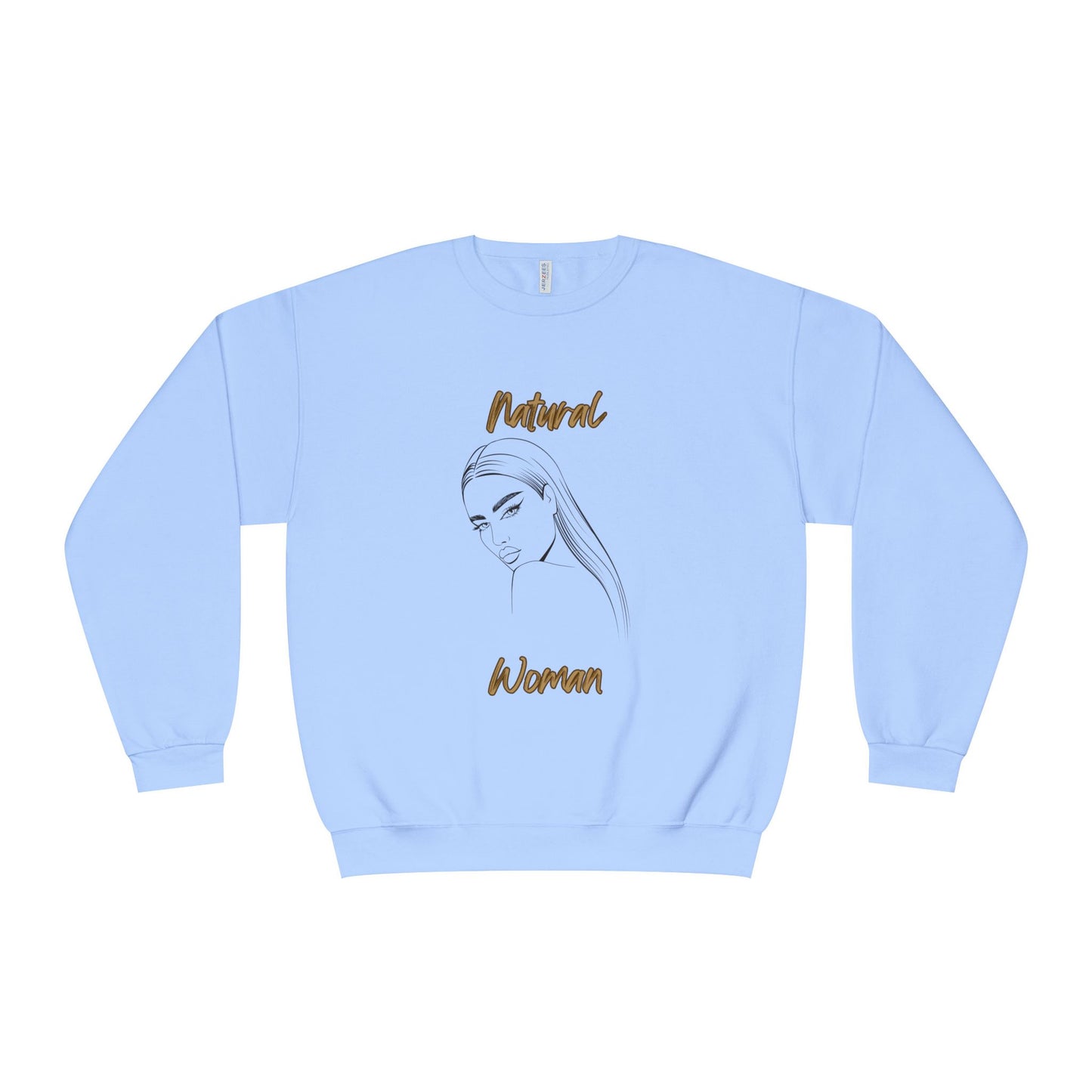 Natural Woman The Stare (BL) Crewneck Sweatshirt