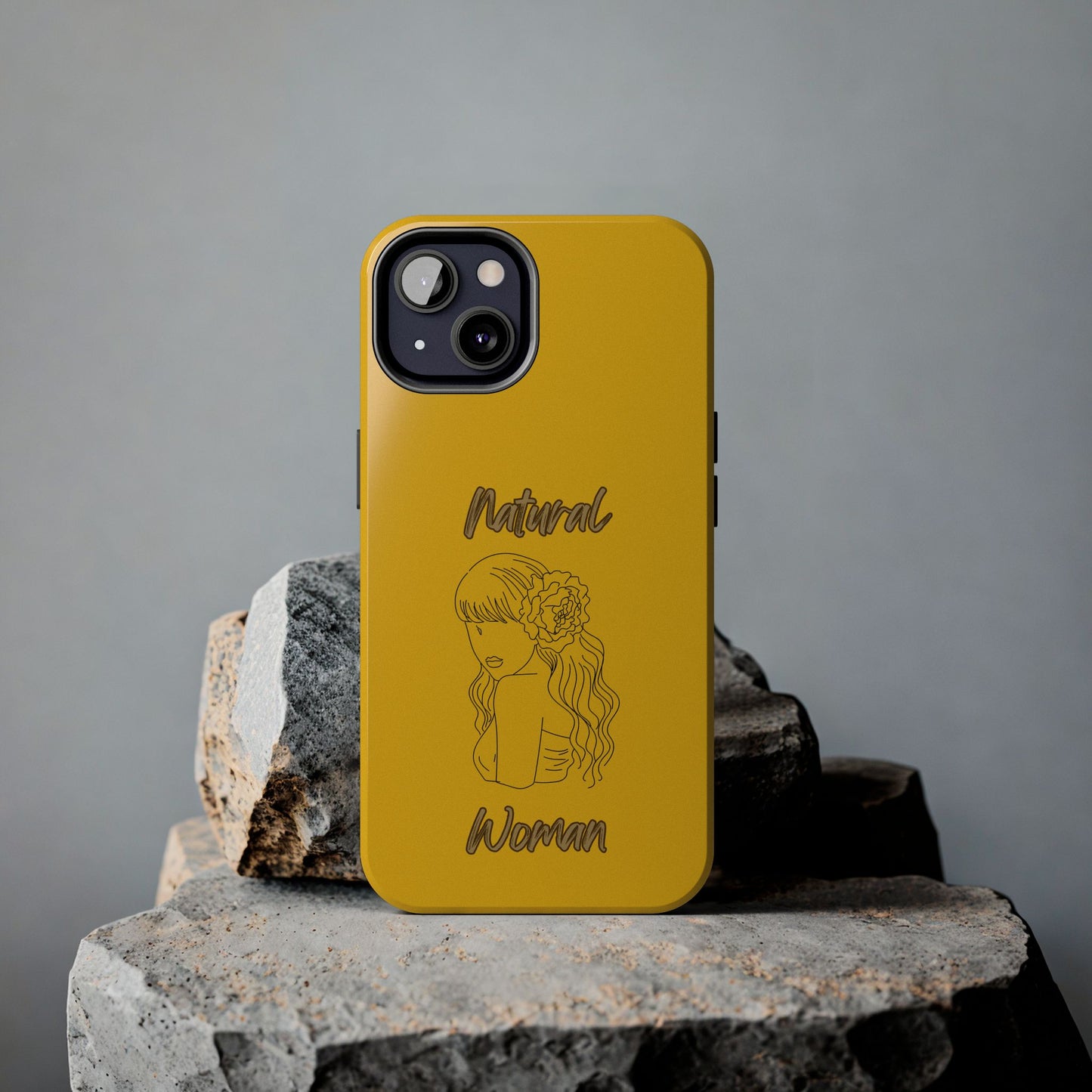 Natural Woman Newness (BL)Tough Phone Cases YELLOW