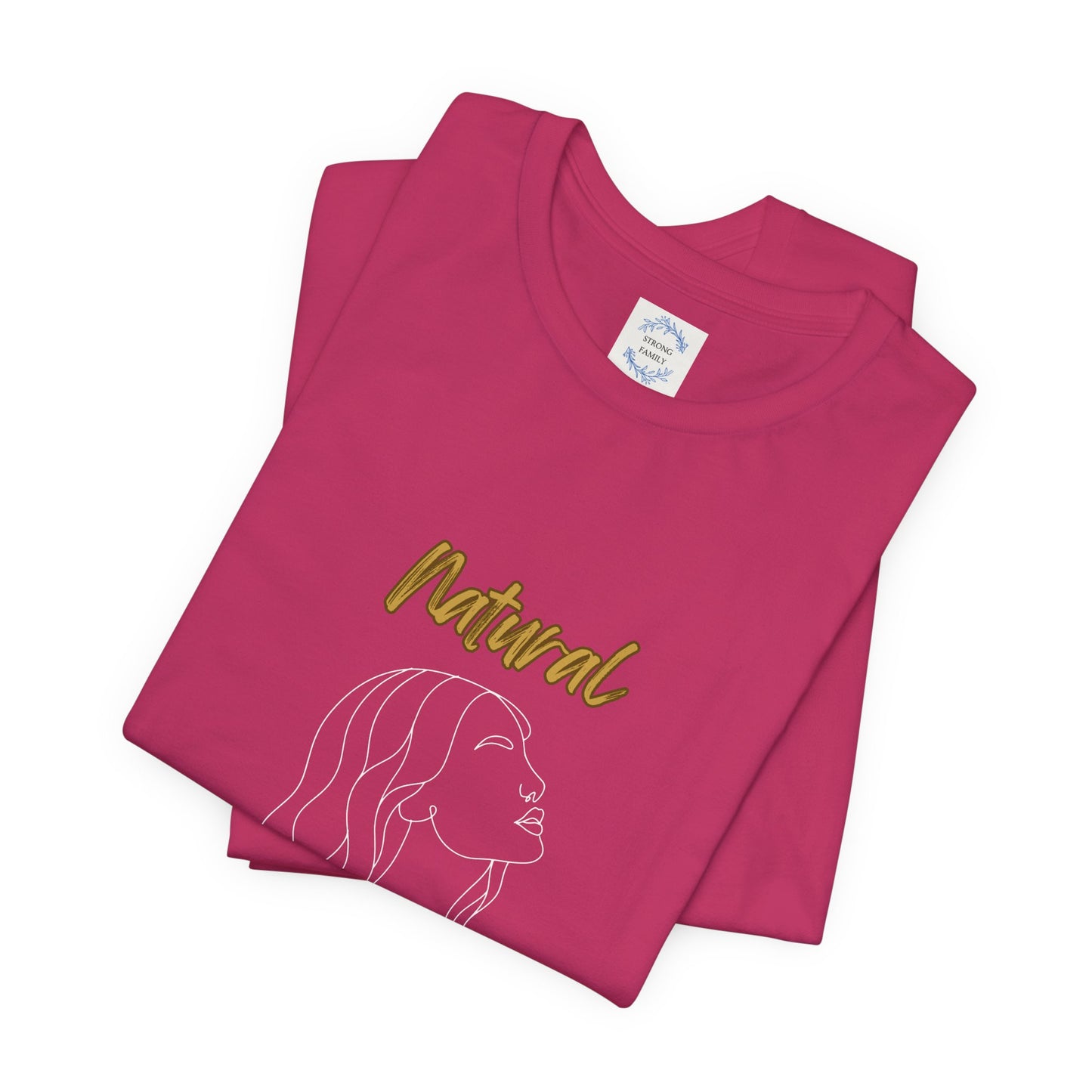 Natural Woman Breeze on Face (WL) Short Sleeve T-Shirt