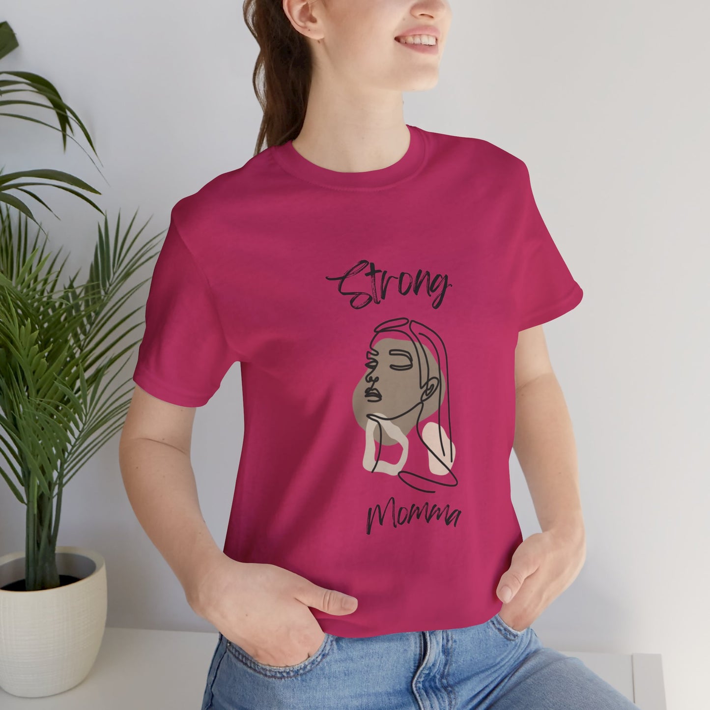 Strong Momma (BL) Short Sleeve T-Shirt EXPRESS DELIVERY ON SELECT COLORS