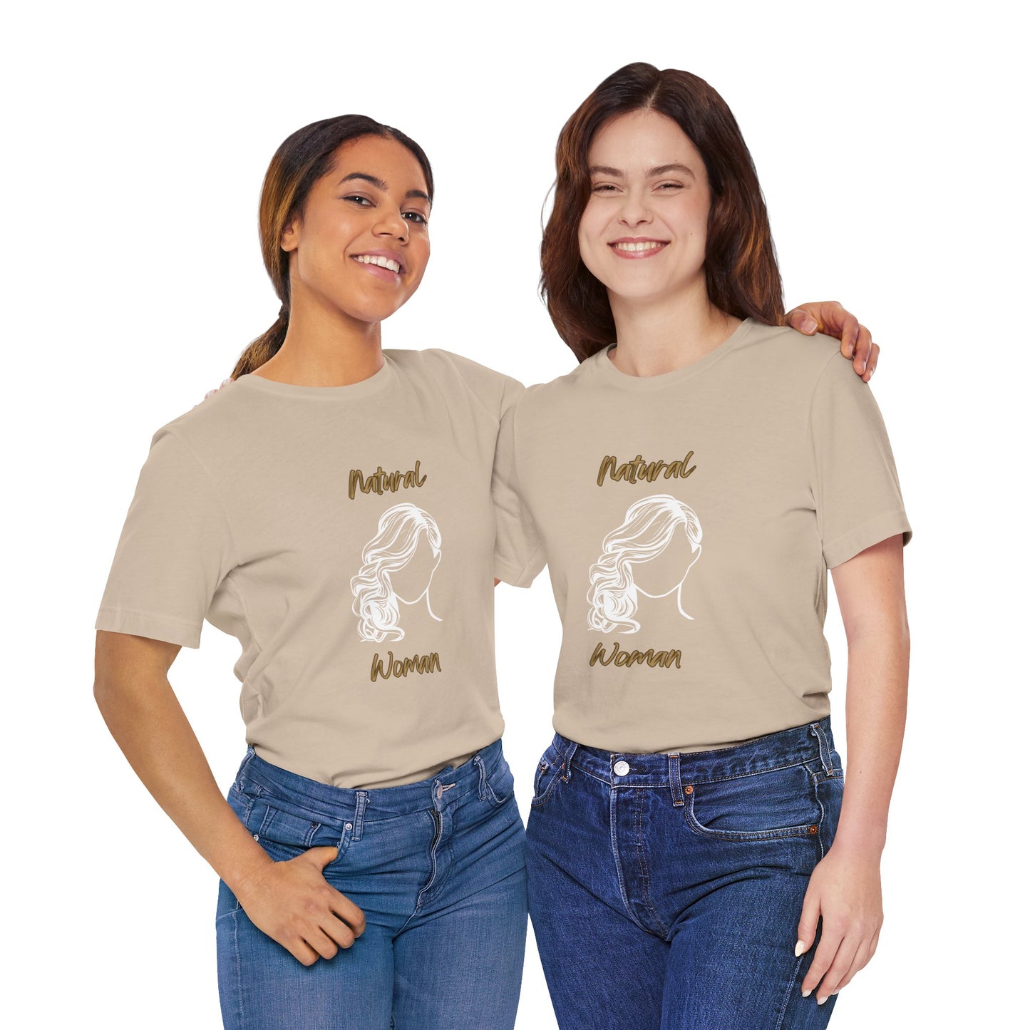 Natural Woman Long Curl (WL) Short Sleeve T-Shirt