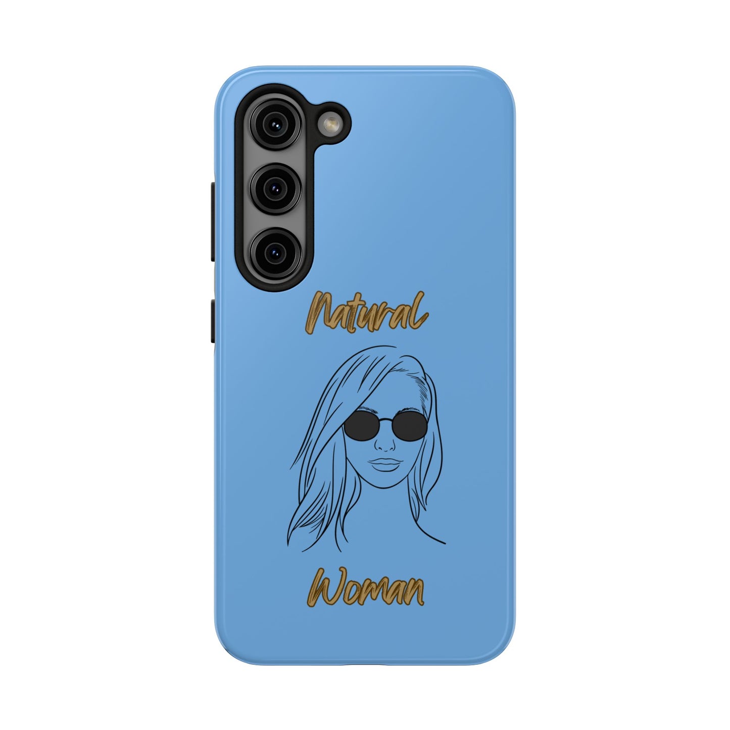 Natural Woman Shades (BL)Tough Phone Cases LIGHT BLUE