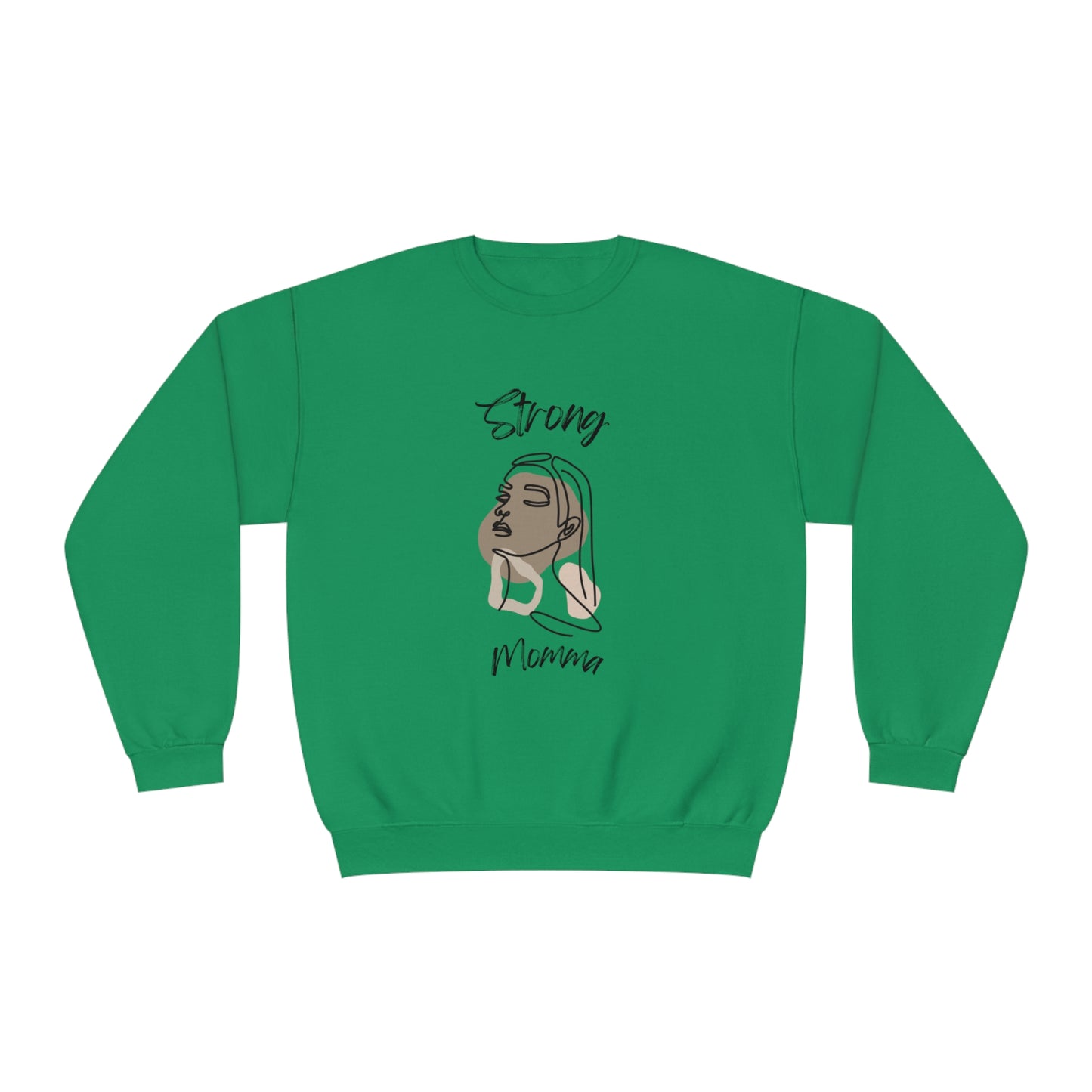 Strong Momma Crewneck Sweatshirt (BL)