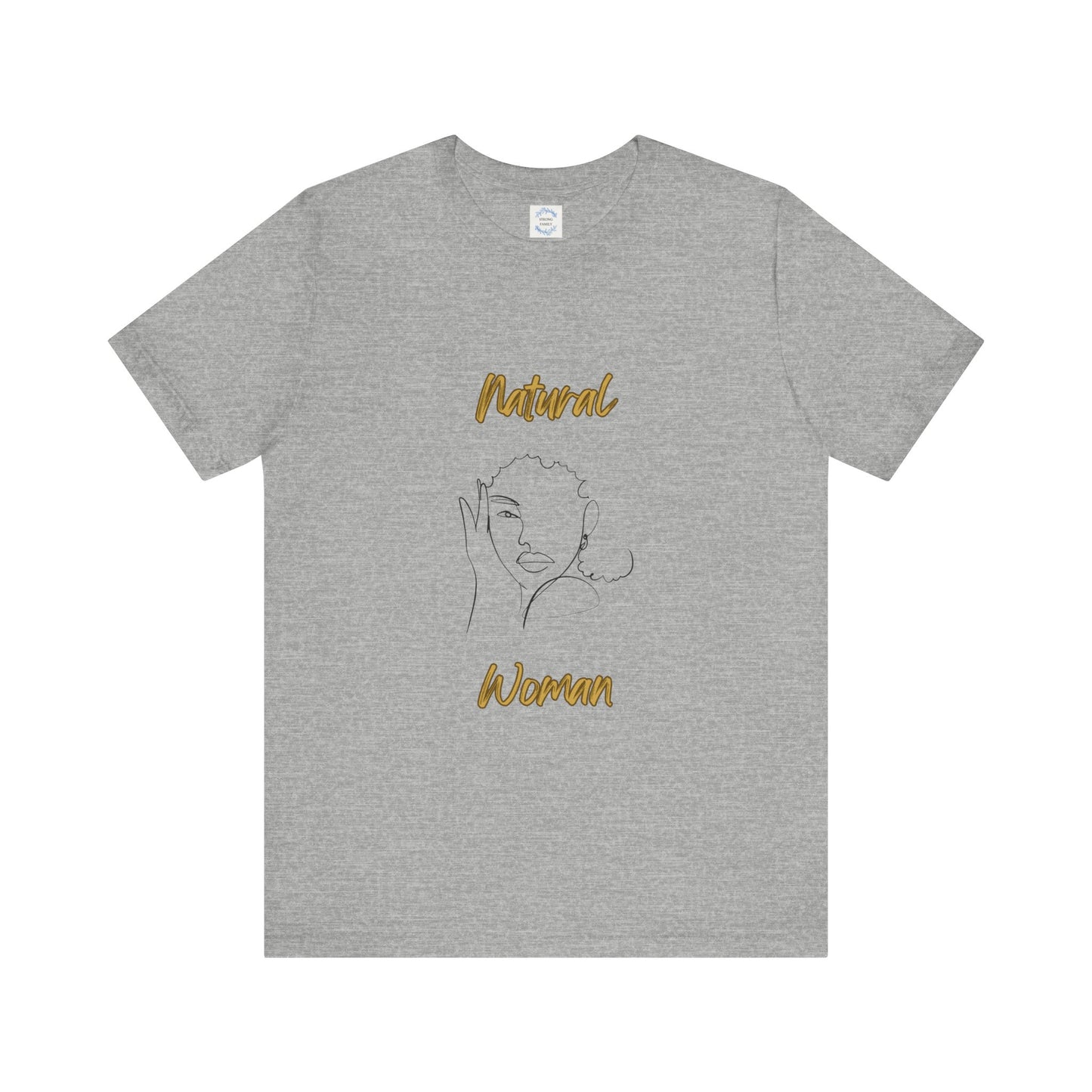 Natural Woman Let's Be Friends (BL) Short Sleeve T-Shirt
