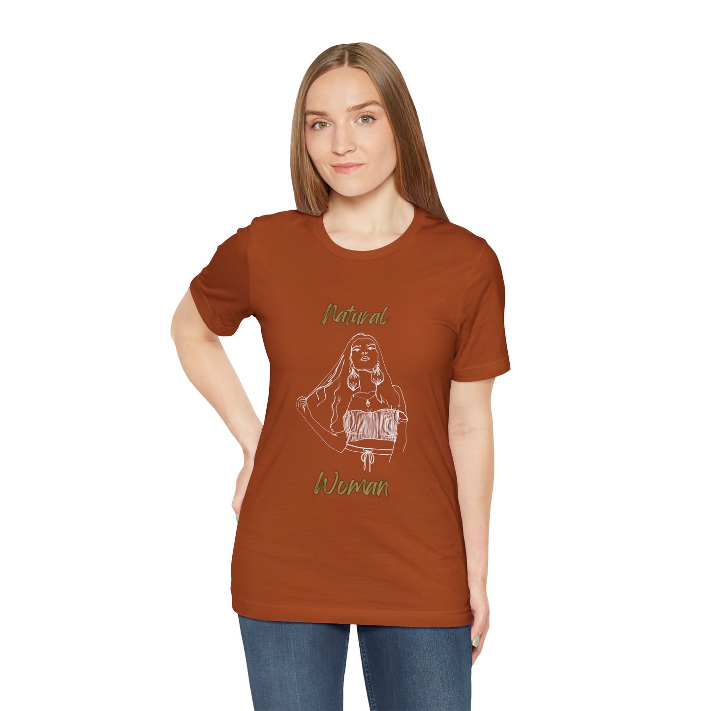 Natural Woman Thinking (WL) Short Sleeve T-Shirt