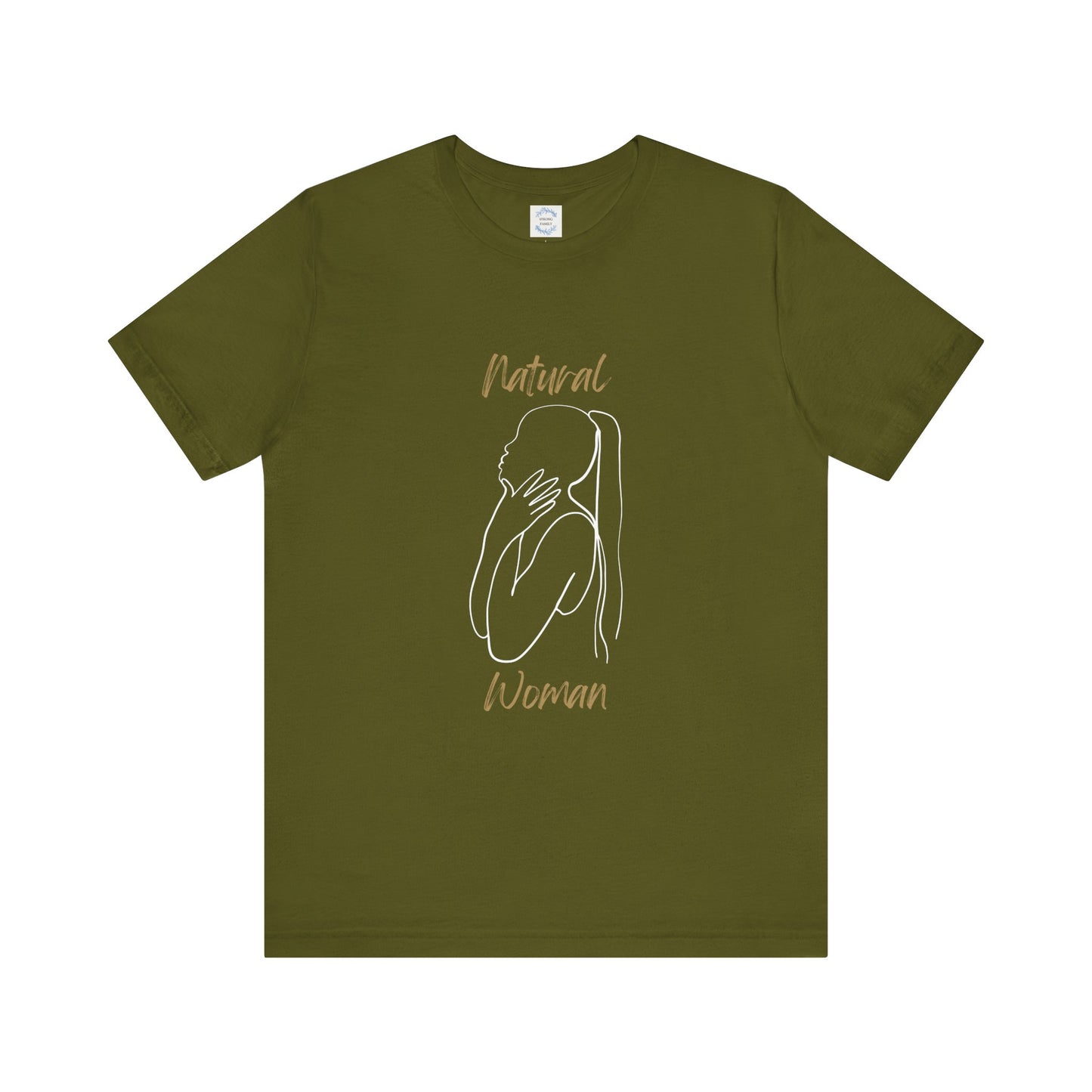 Natural Woman Ponytail (WL) Short Sleeve T-Shirt