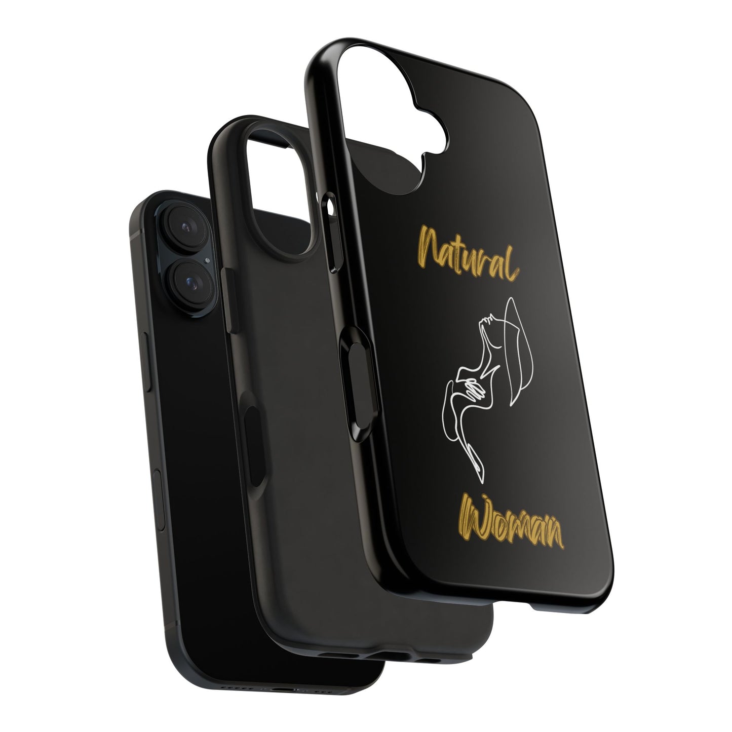 Natural Woman Free (WL)Tough Phone Cases BLACK