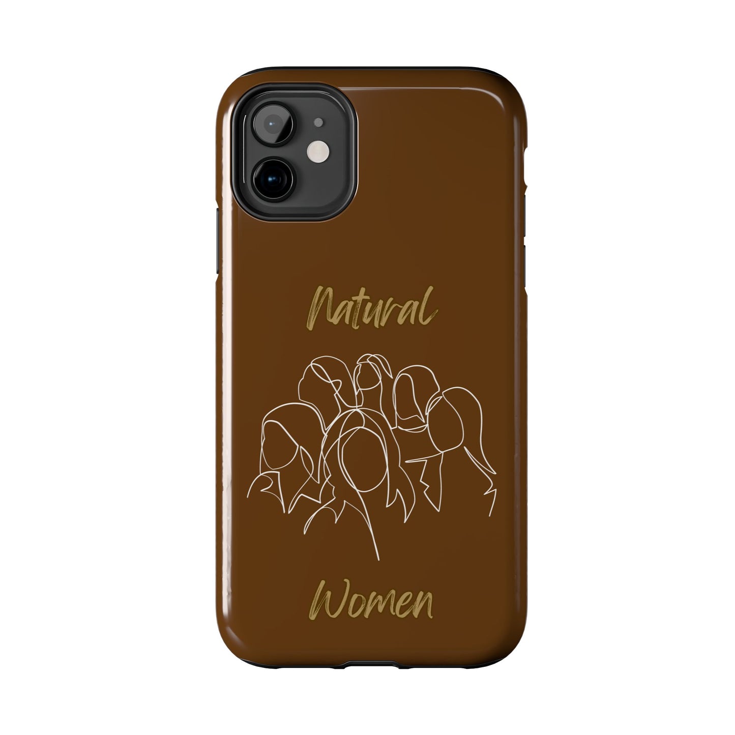 Natural Women Professionals (WL)Tough Phone Cases BROWN