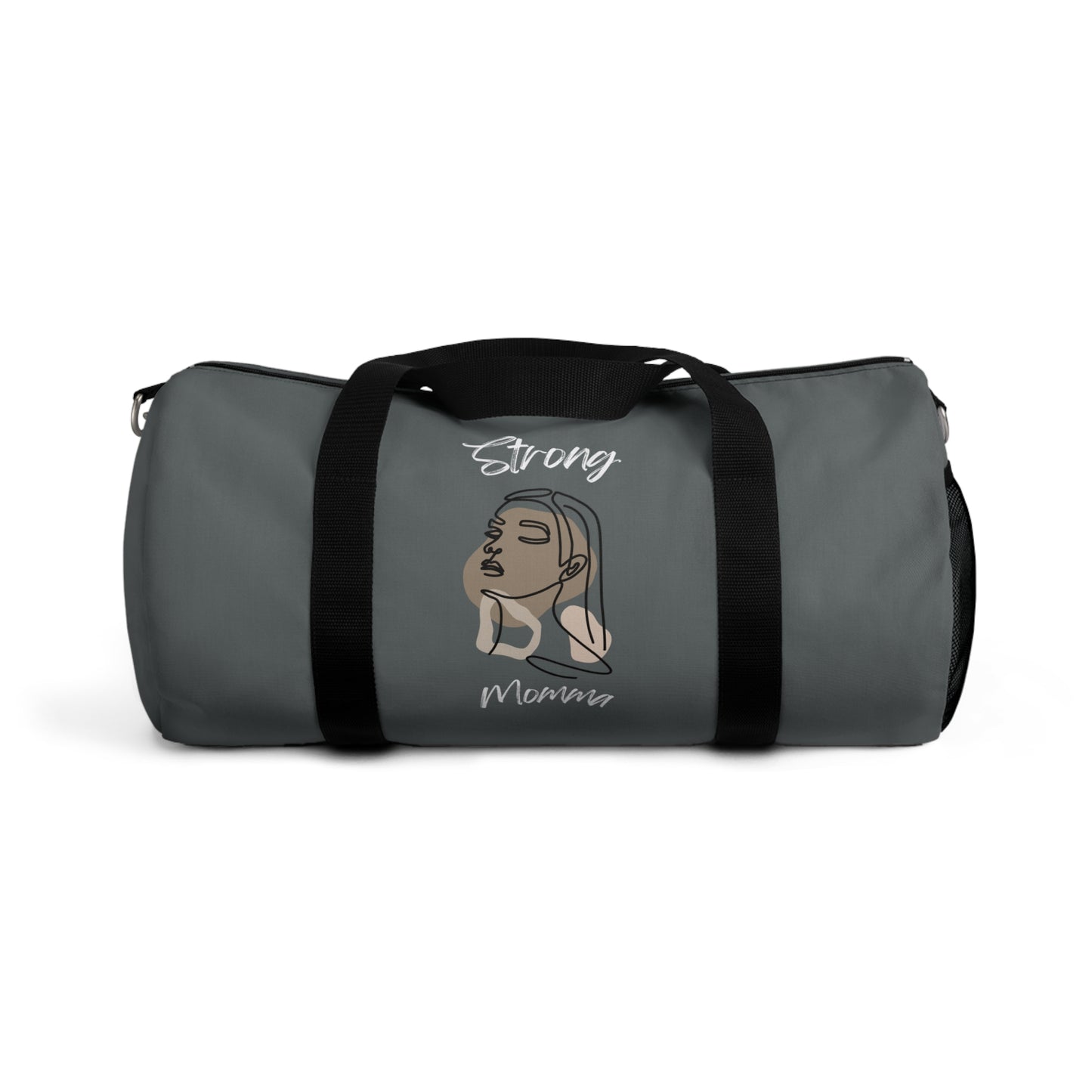 Strong Momma (WL) Duffel Bag DARK GREY