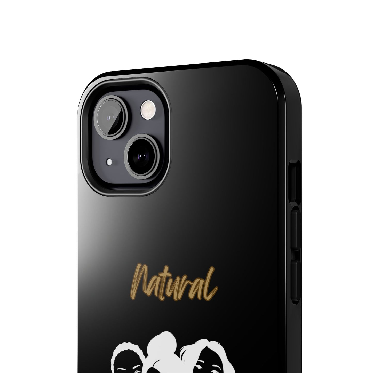 Natural Women Laughing Friends (WL)Tough Phone Cases BLACK