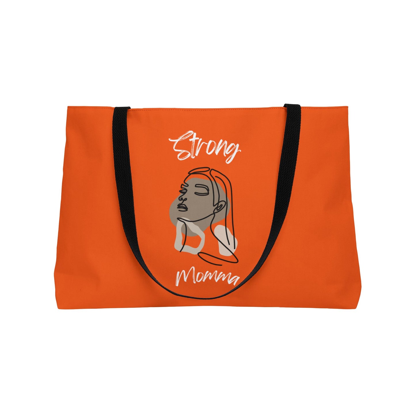 Strong Momma (WL) Weekender Tote Bag ORANGE