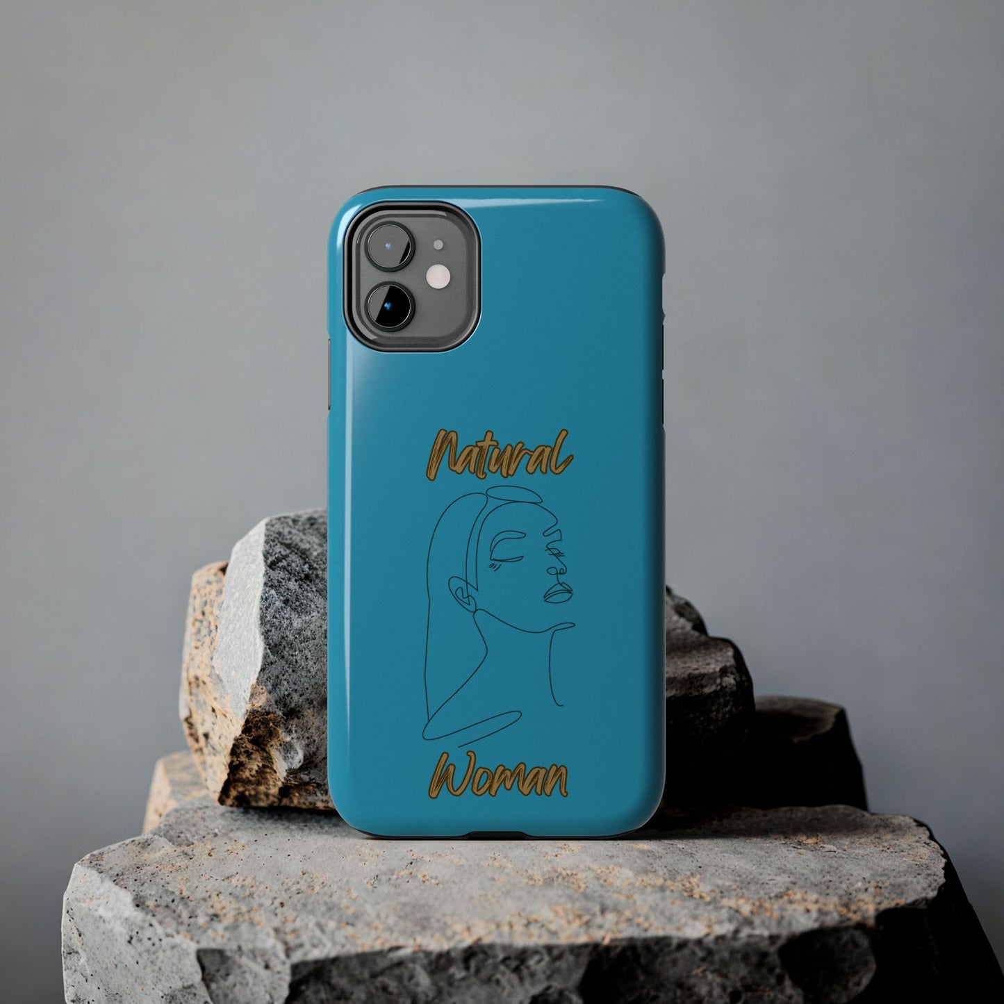 Natural Woman Calm (BL) Tough Phone Cases TURQOISE