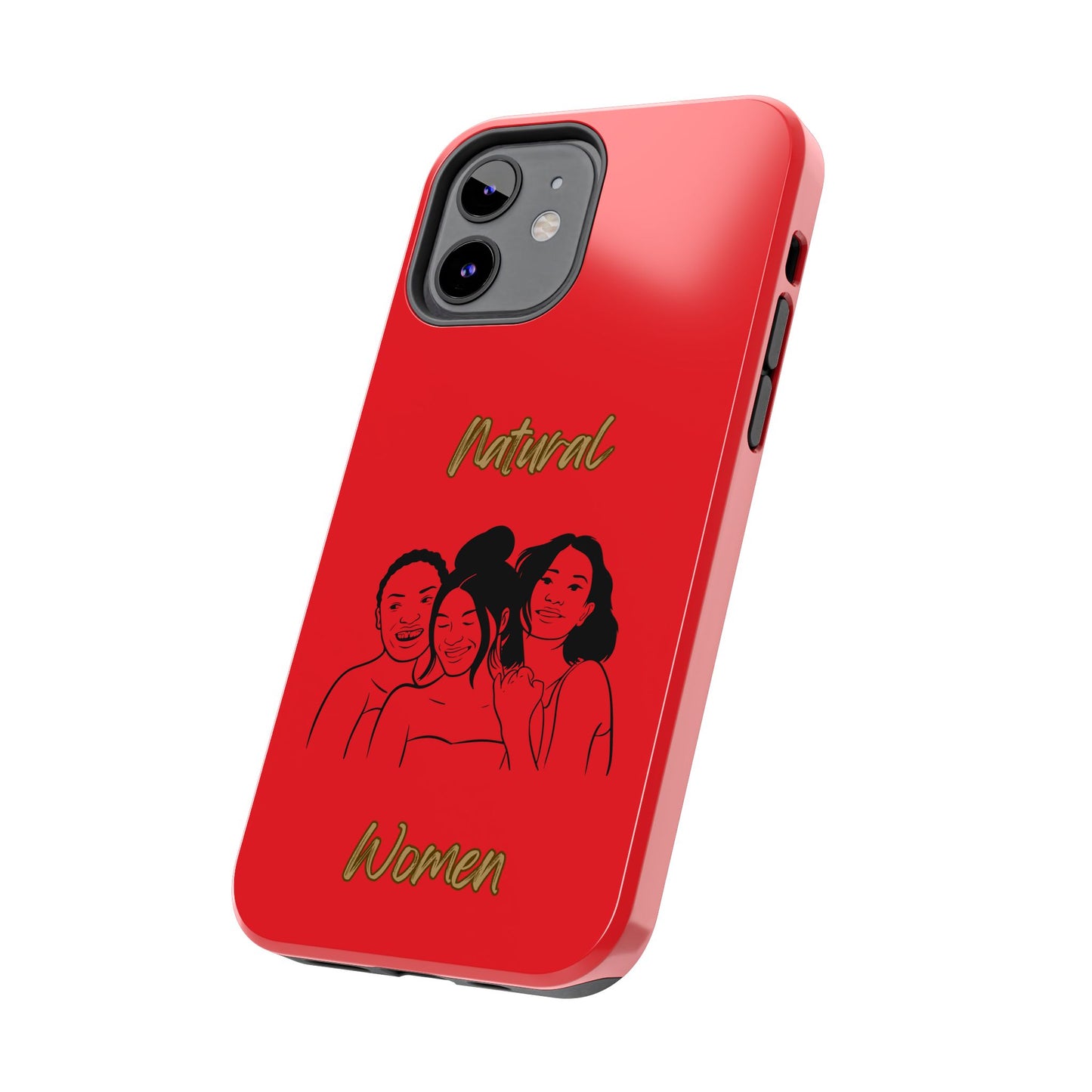 Natural Women Laughing Friends (BL)Tough Phone Cases RED