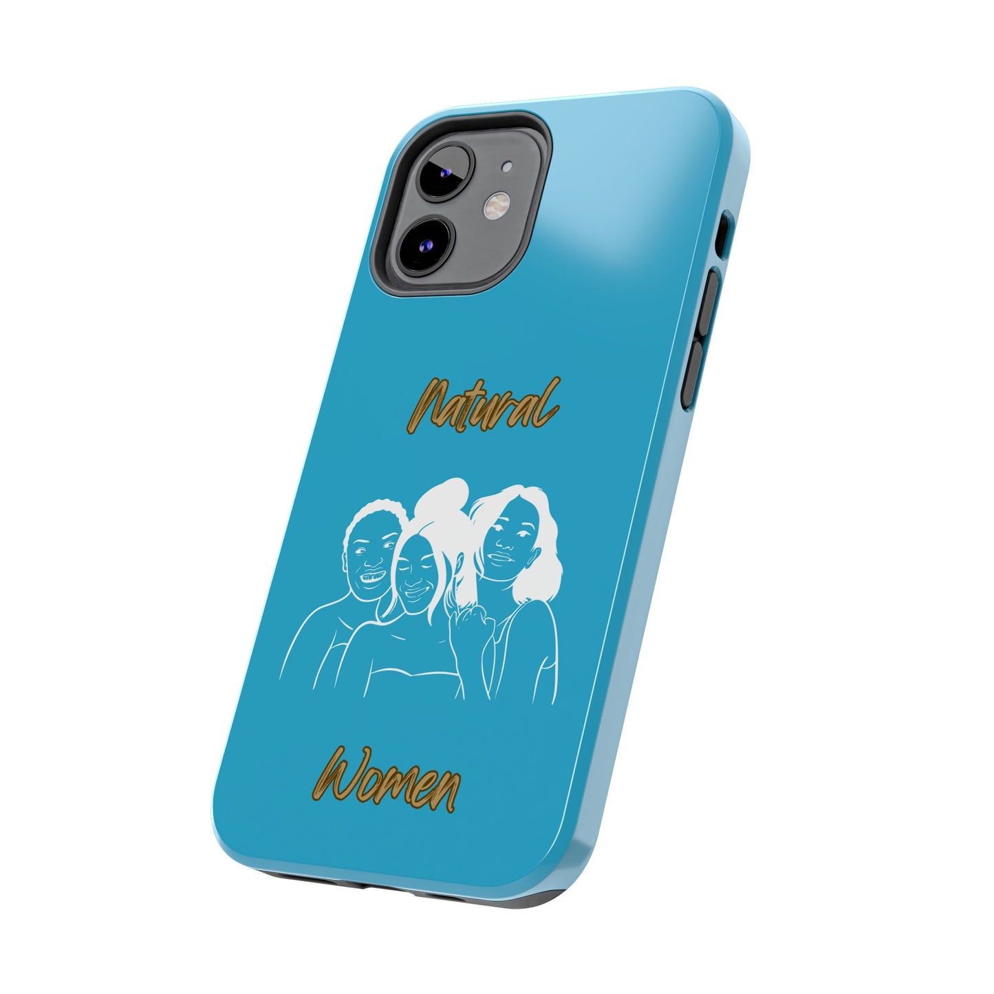 Natural Women Laughing Friends (WL)Tough Phone Cases TURQUOISE