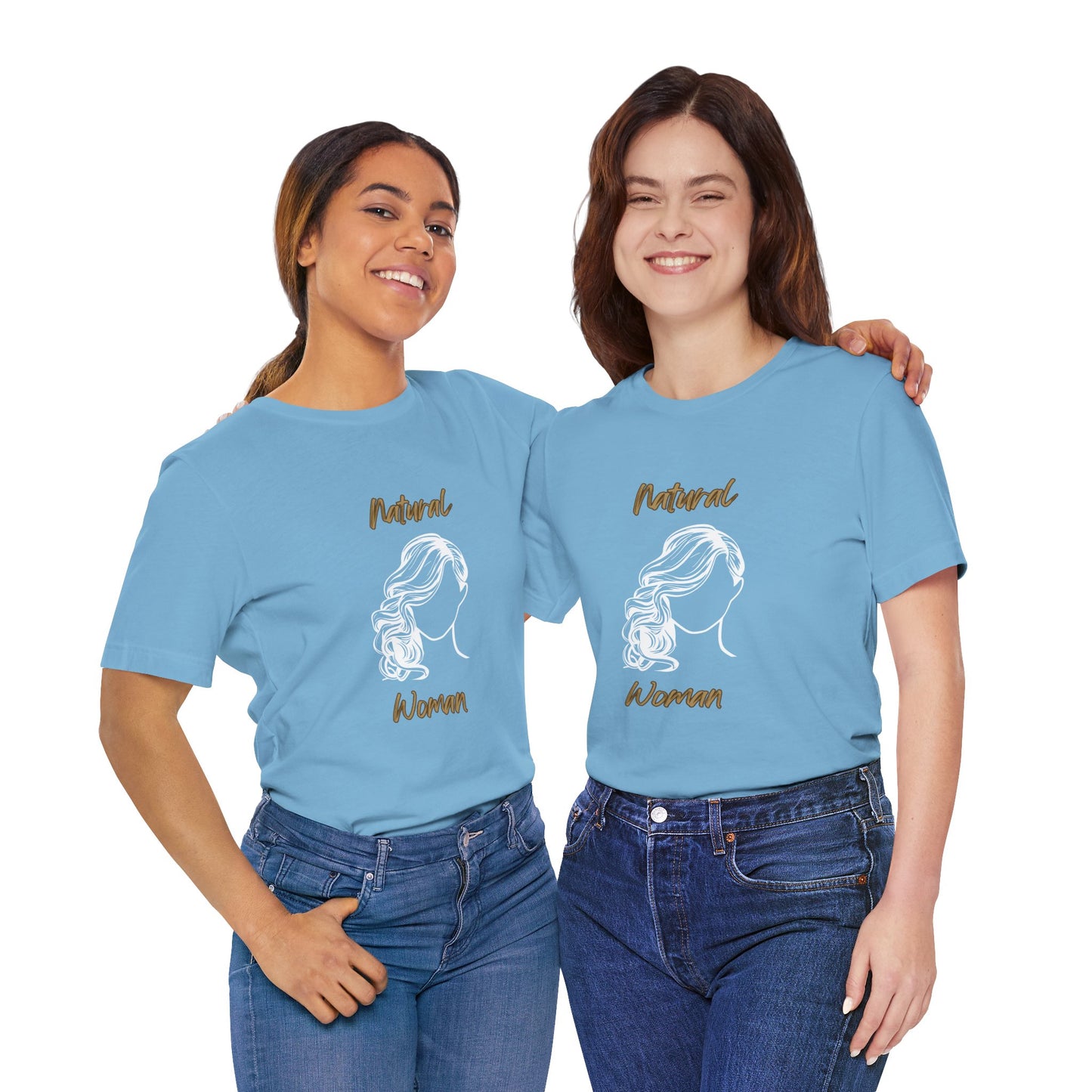Natural Woman Long Curl (WL) Short Sleeve T-Shirt