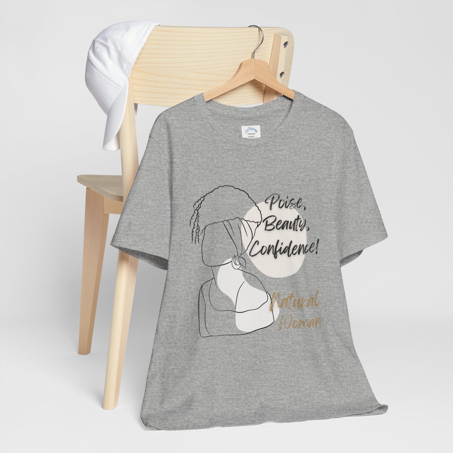 Natural Woman Puff (BL) Short Sleeve T-Shirt