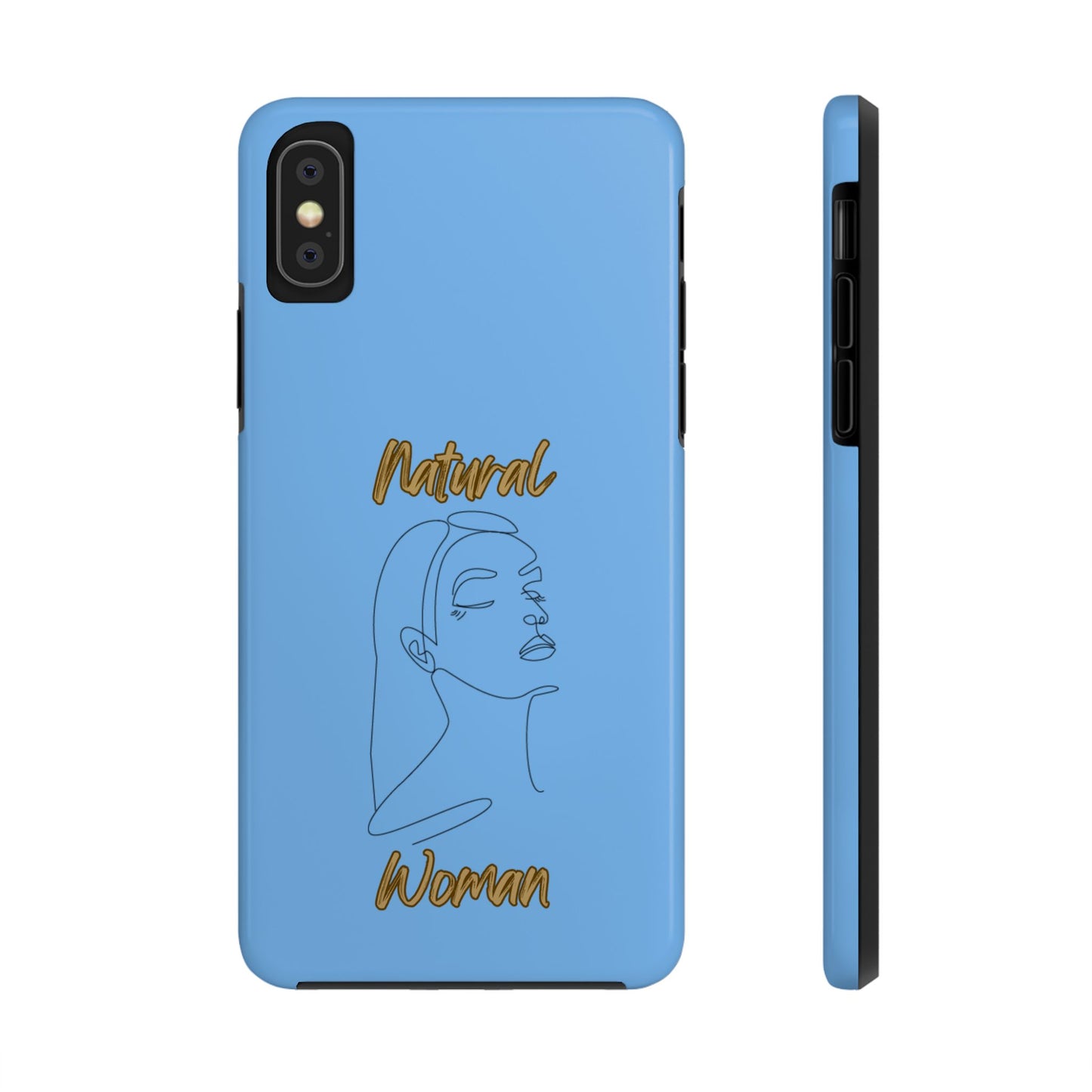 Natural Woman Calm (BL) Tough Phone Cases LIGHT BLUE