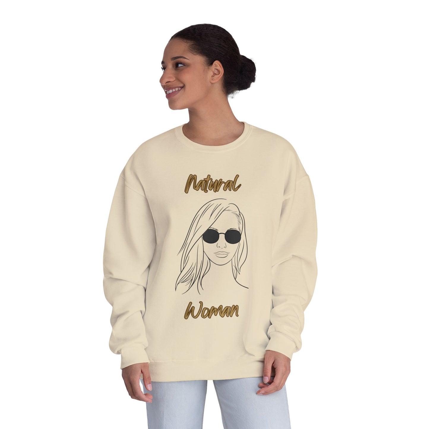 Natural Woman Shades (BL) Crewneck Sweatshirt