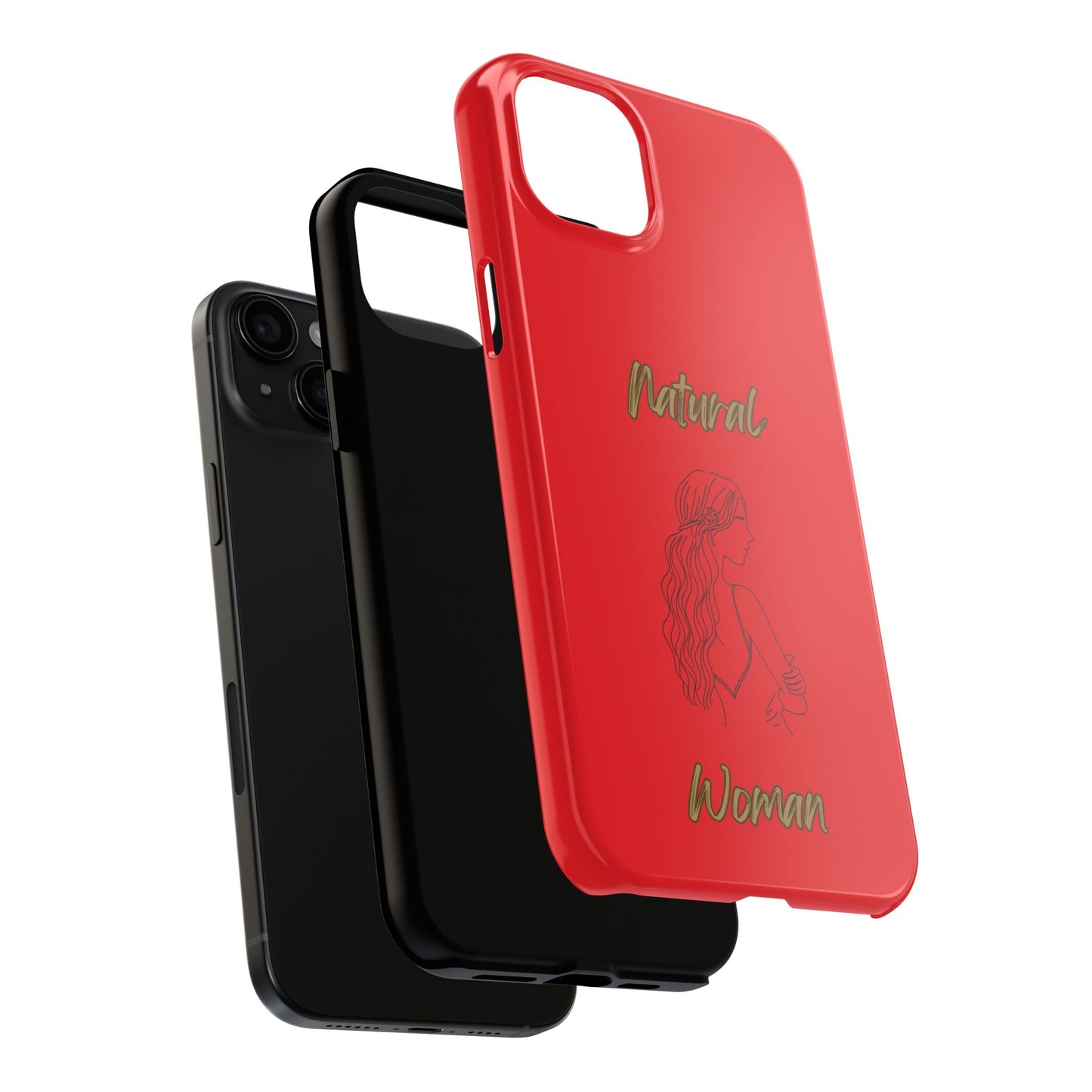Natural Woman Young Woman (BL)Tough Phone Cases RED