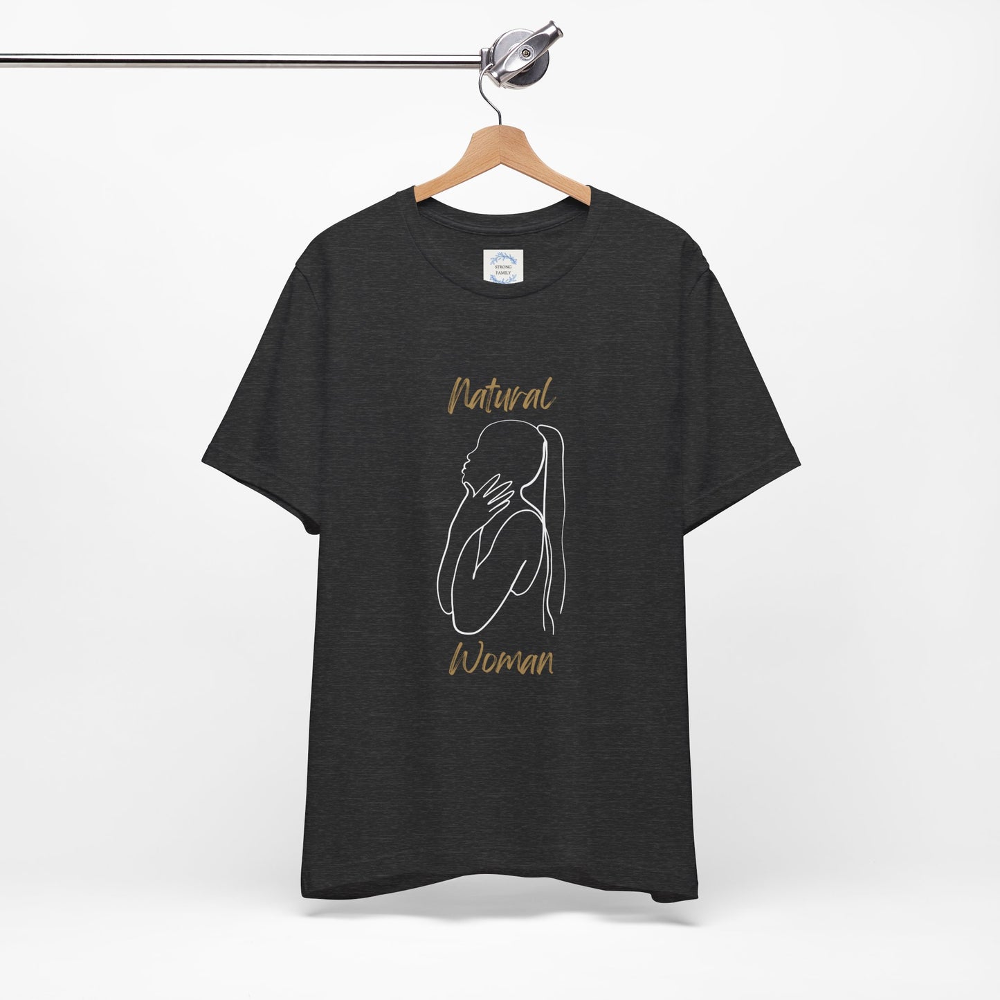 Natural Woman Ponytail (WL) Short Sleeve T-Shirt