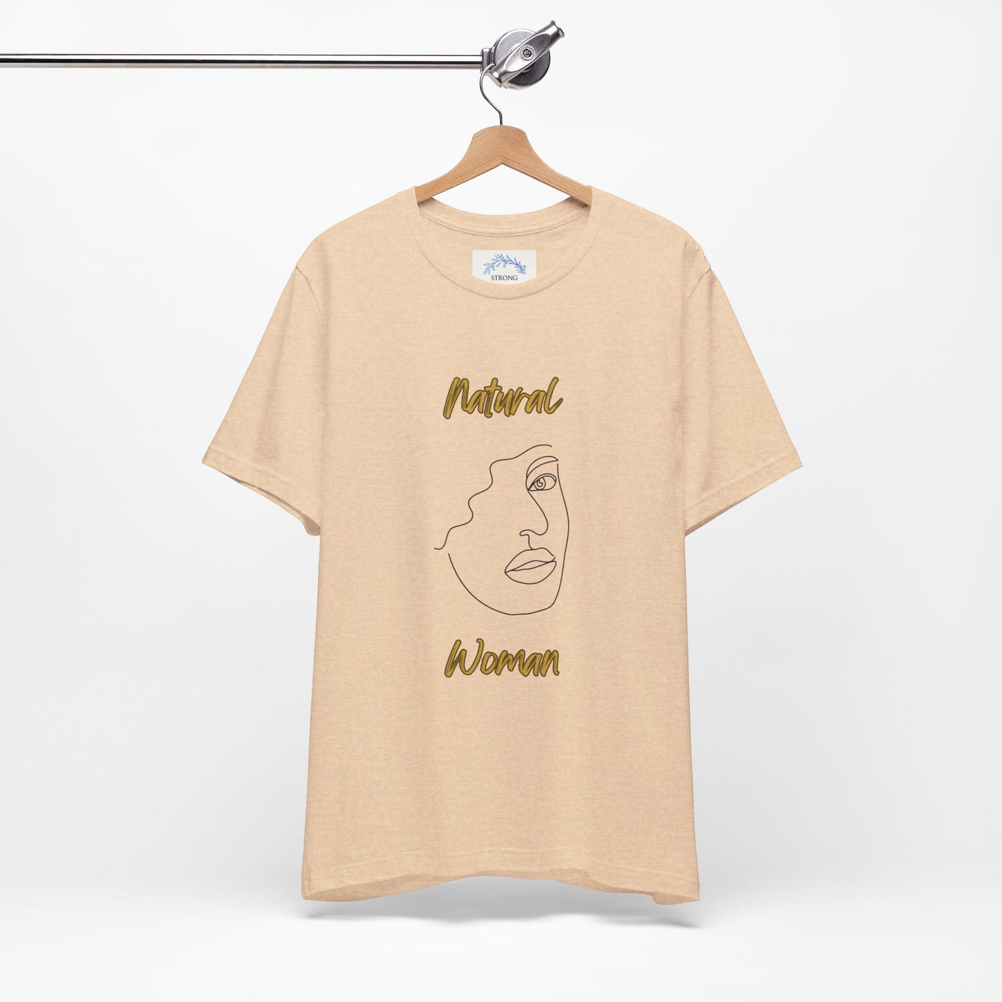 Natural Woman Peekaboo (BL) Short Sleeve T-Shirt