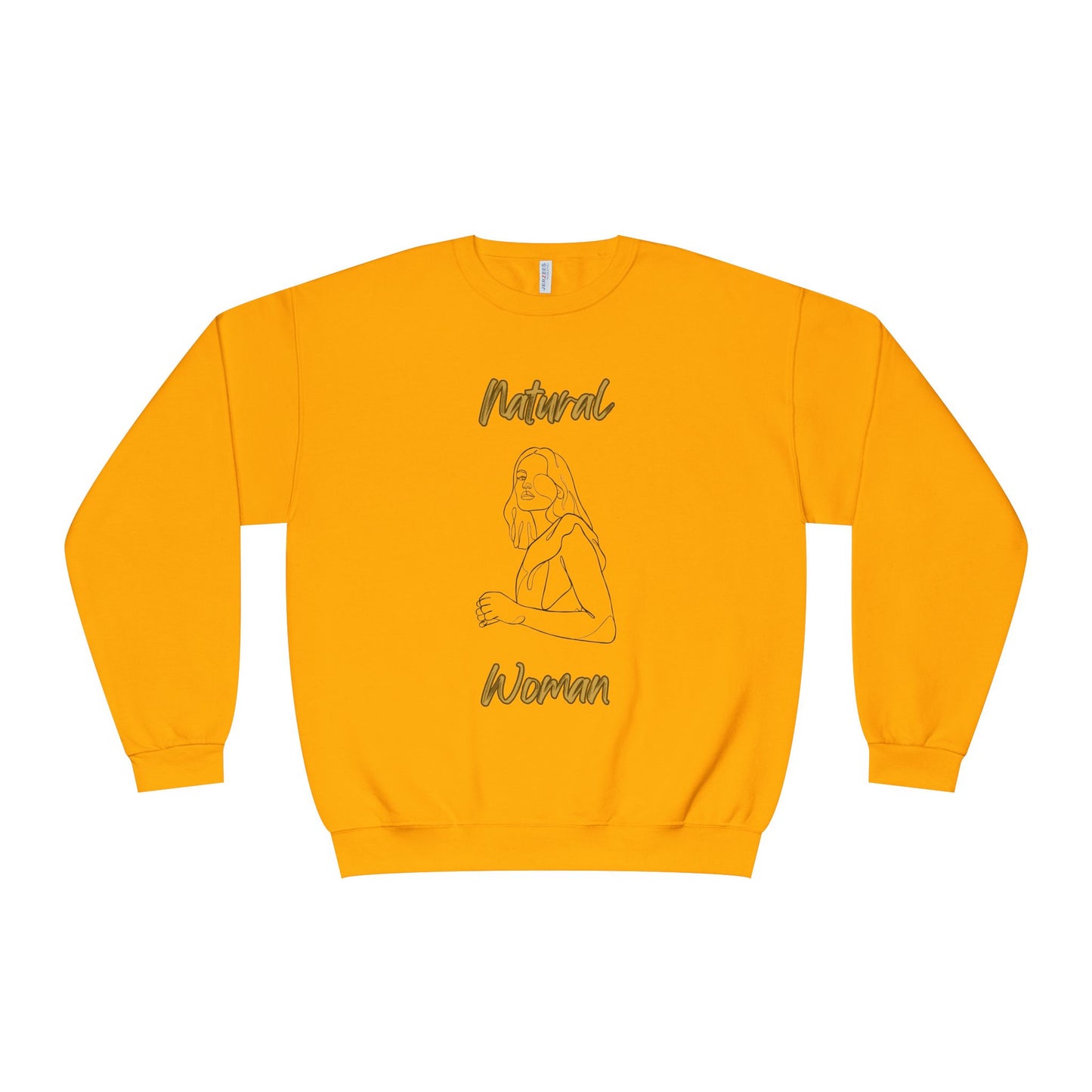 Natural Woman Care Free (BL) Crewneck Sweatshirt