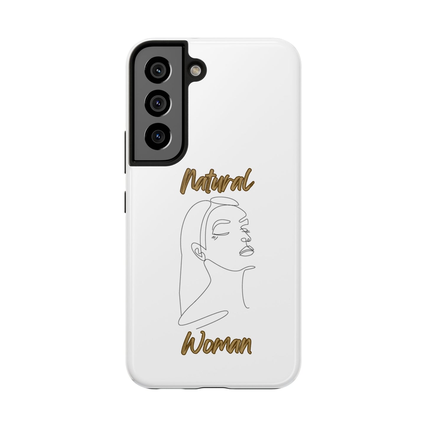Natural Woman Calm (BL) Tough Phone Cases WHITE