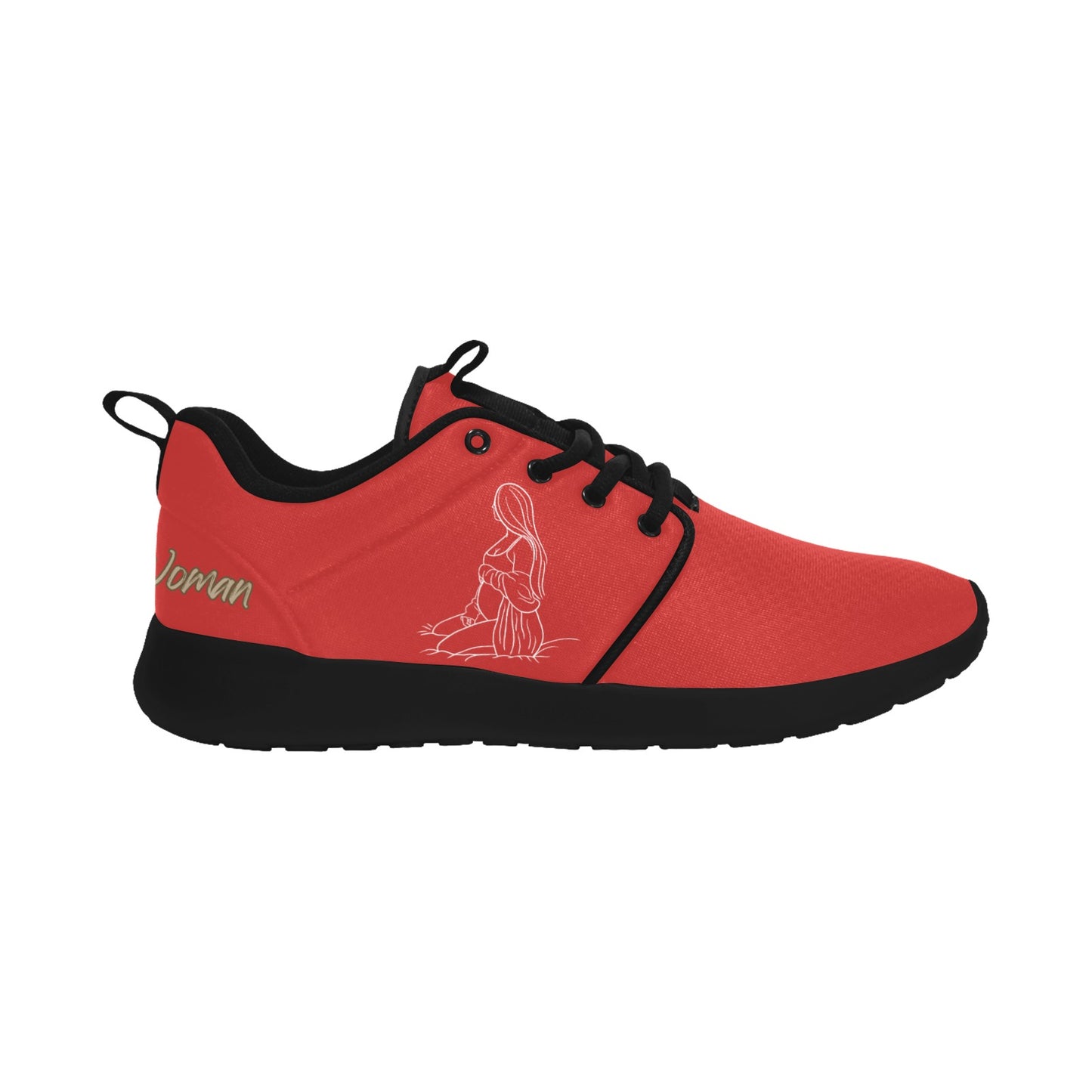 Natural Woman EXPECTING (WL) RED w/ Sole Sneakers