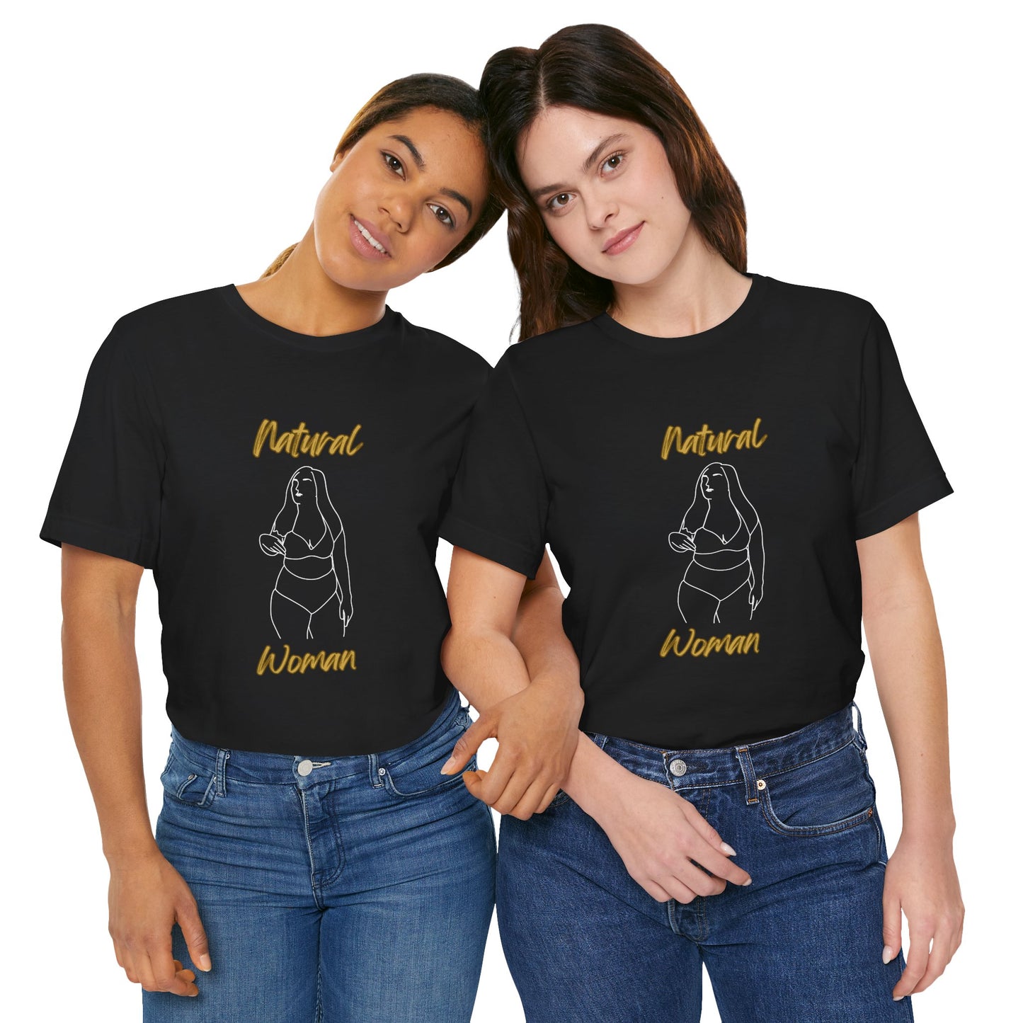 Natural Woman Full Beauty (WL) Short Sleeve T-Shirt