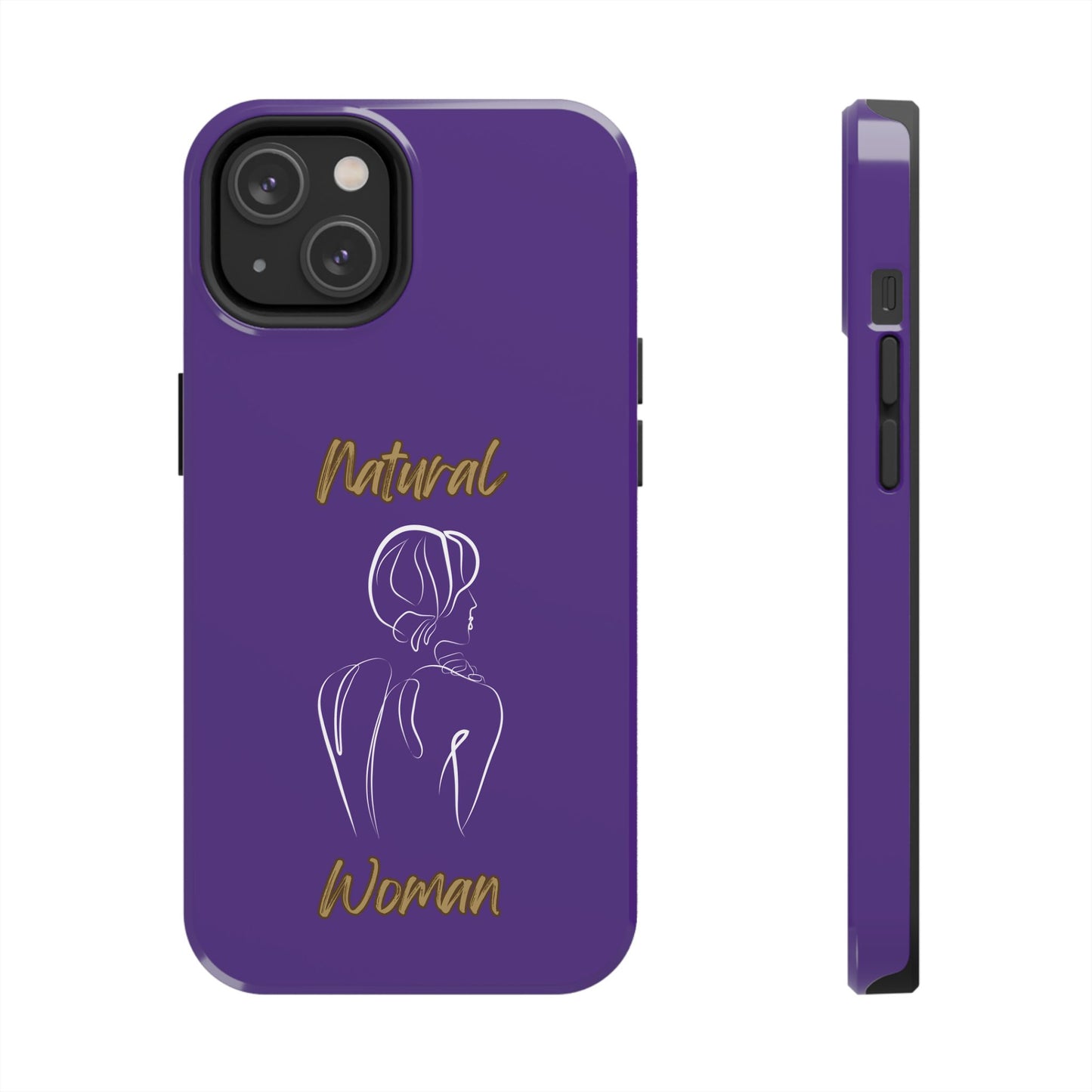 Natural Woman Back (WL)Tough Phone Cases PURPLE