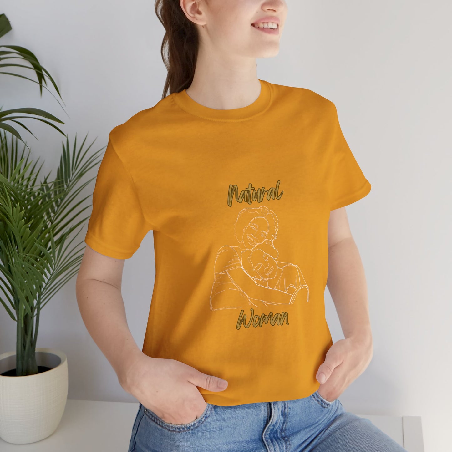Natural Woman Loving Embrace (WL) Short Sleeve T-Shirt
