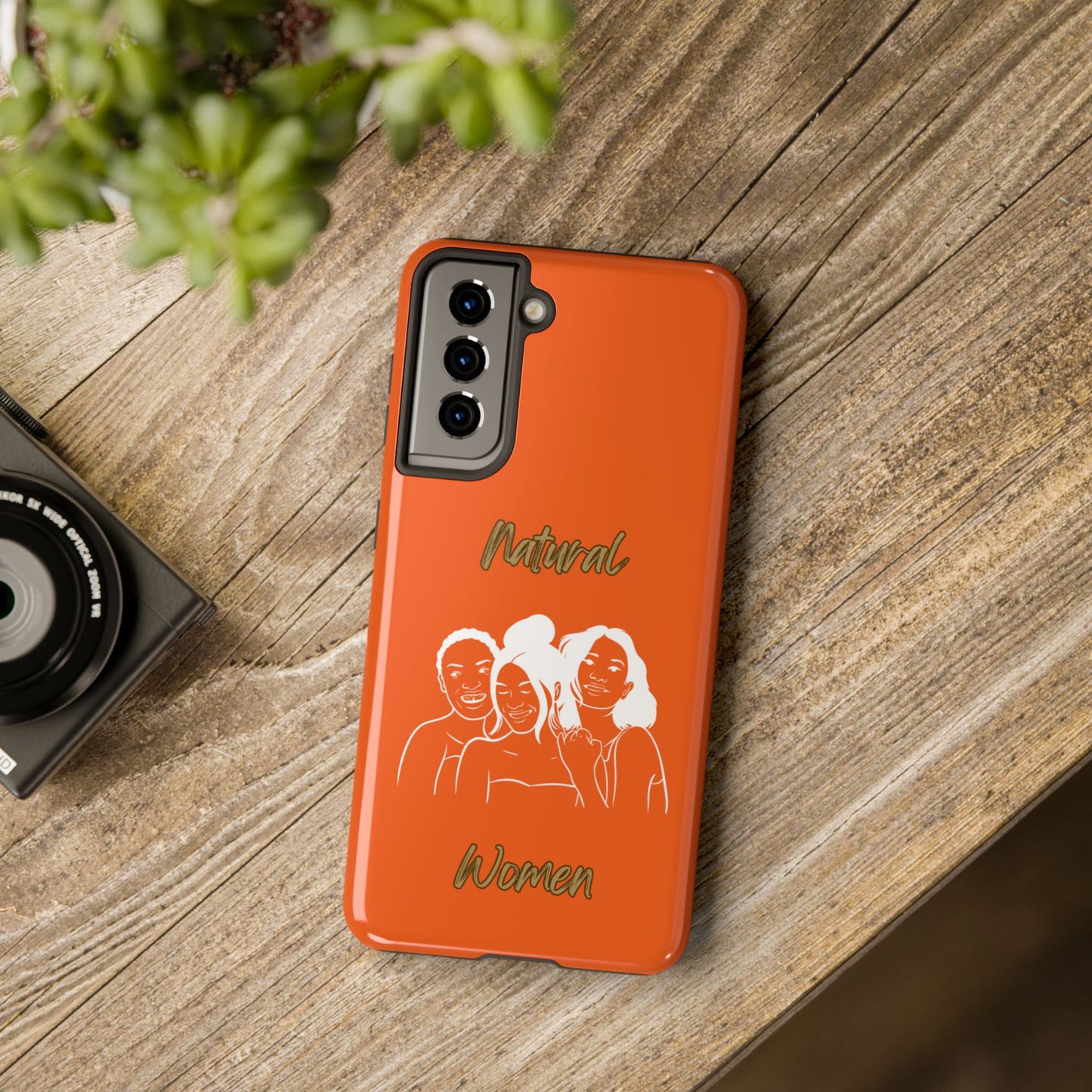 Natural Women Laughing Friends (WL)Tough Phone Cases ORANGE