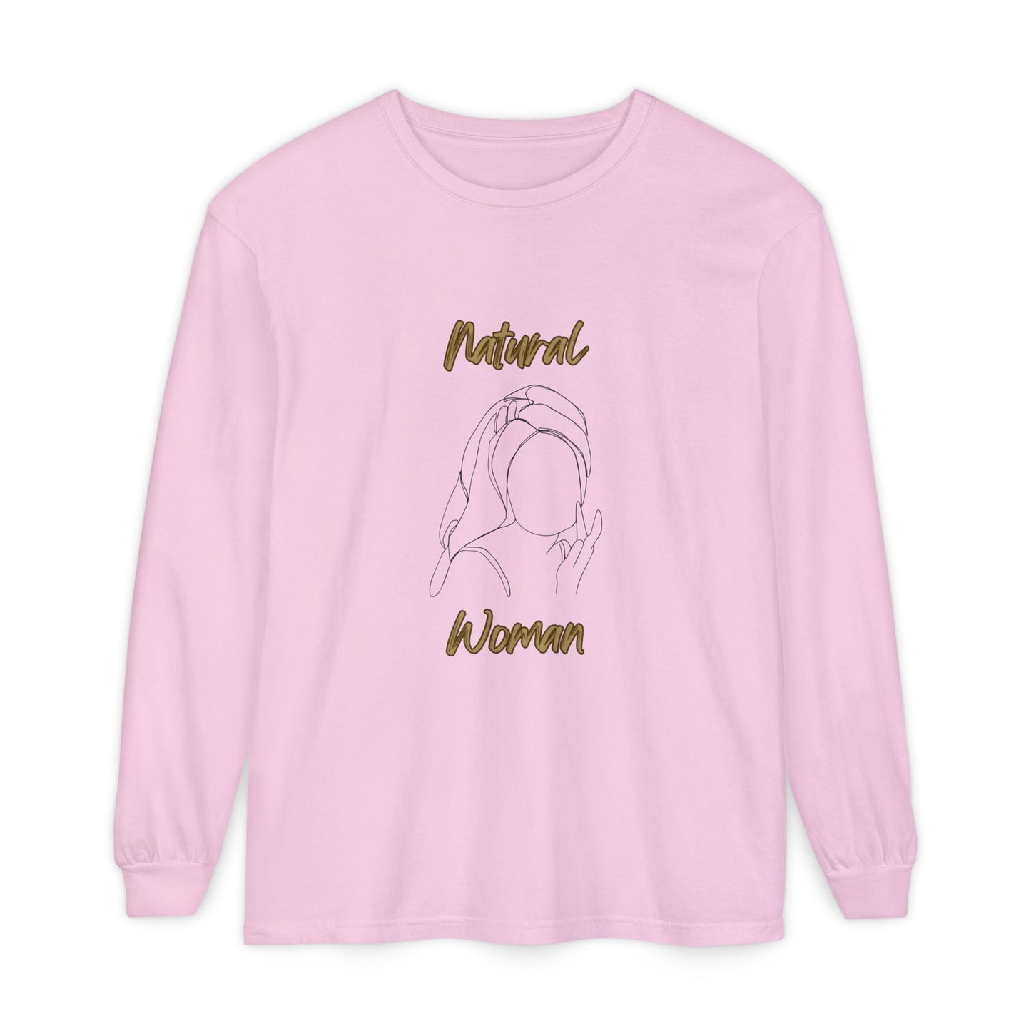 Natural Woman Towel Wrapped (BL) Long Sleeve T-Shirt