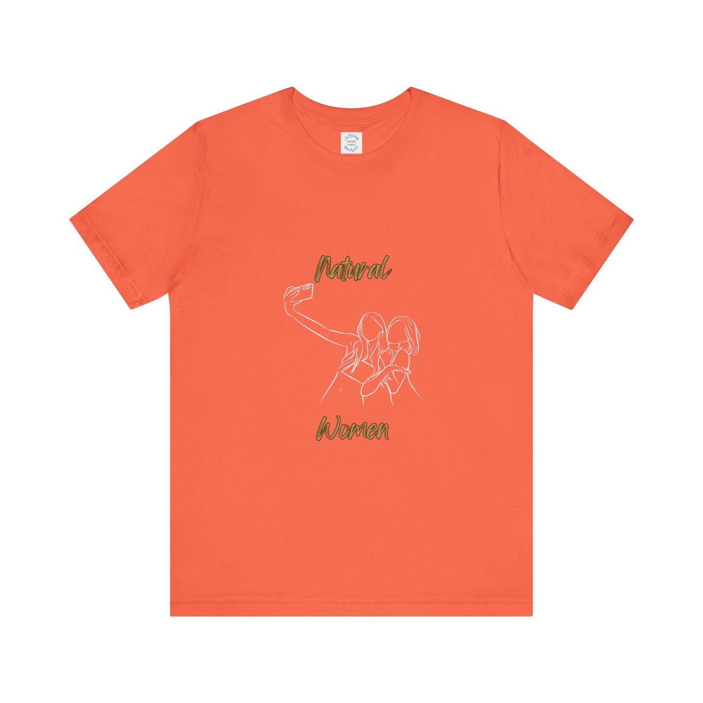 Natural Women Friends Selfie (WL) Short Sleeve T-Shirt