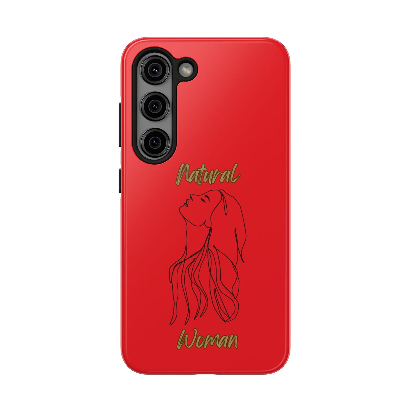 Natural Woman Appreciation (BL) Tough Phone Cases RED