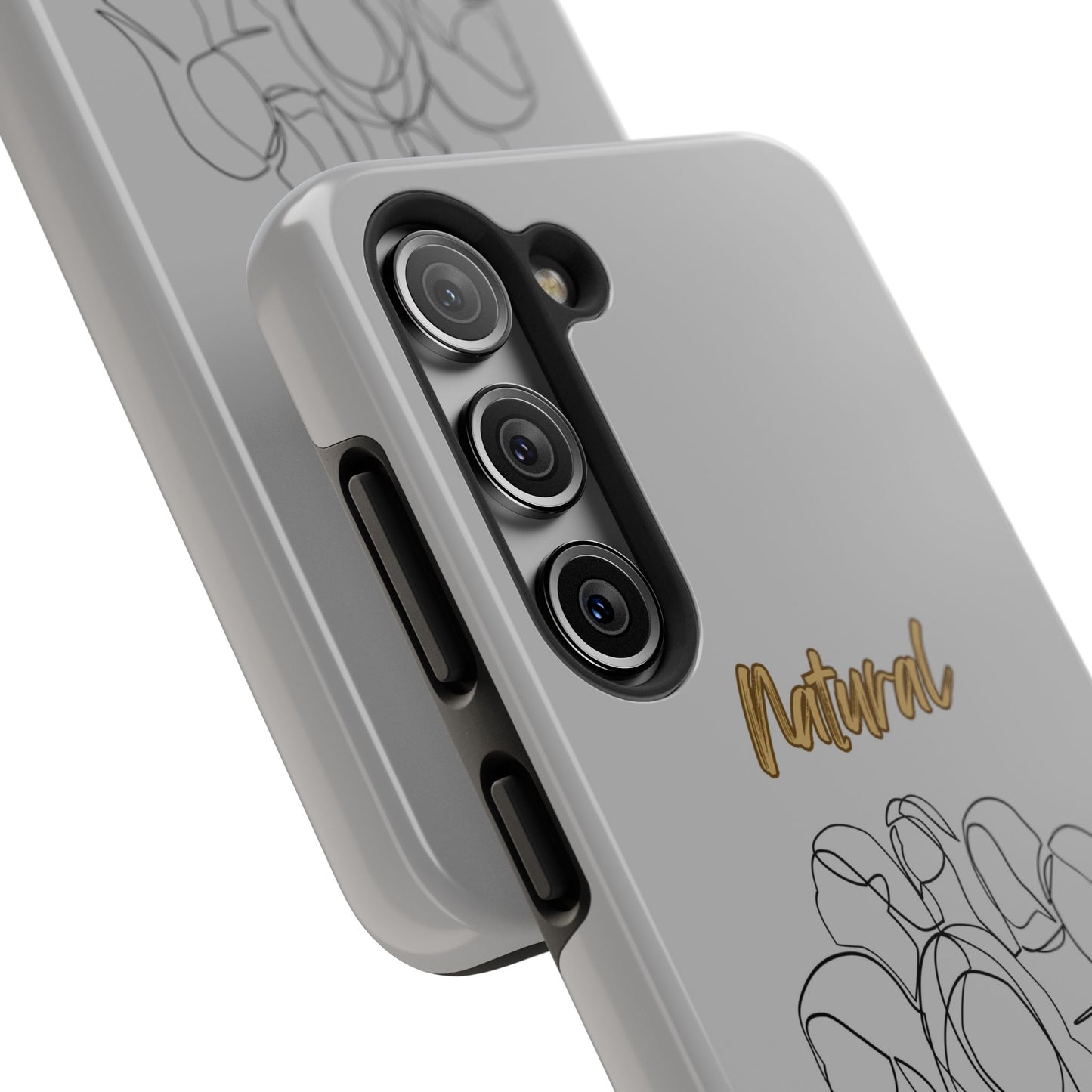 Natural Women Professionals (BL)Tough Phone Cases LIGHT GREY