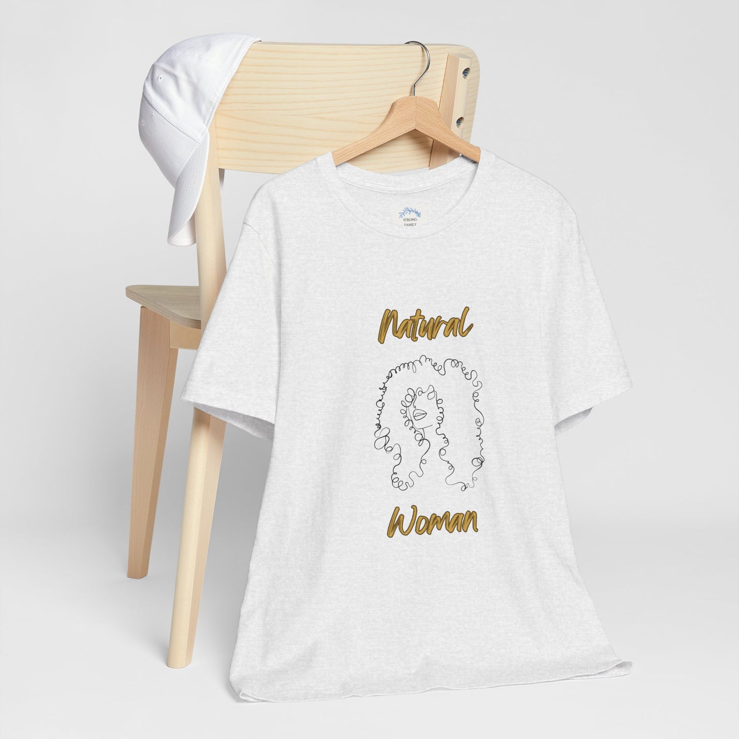 Natural Woman Spiral Flow (BL) Short Sleeve T-Shirt