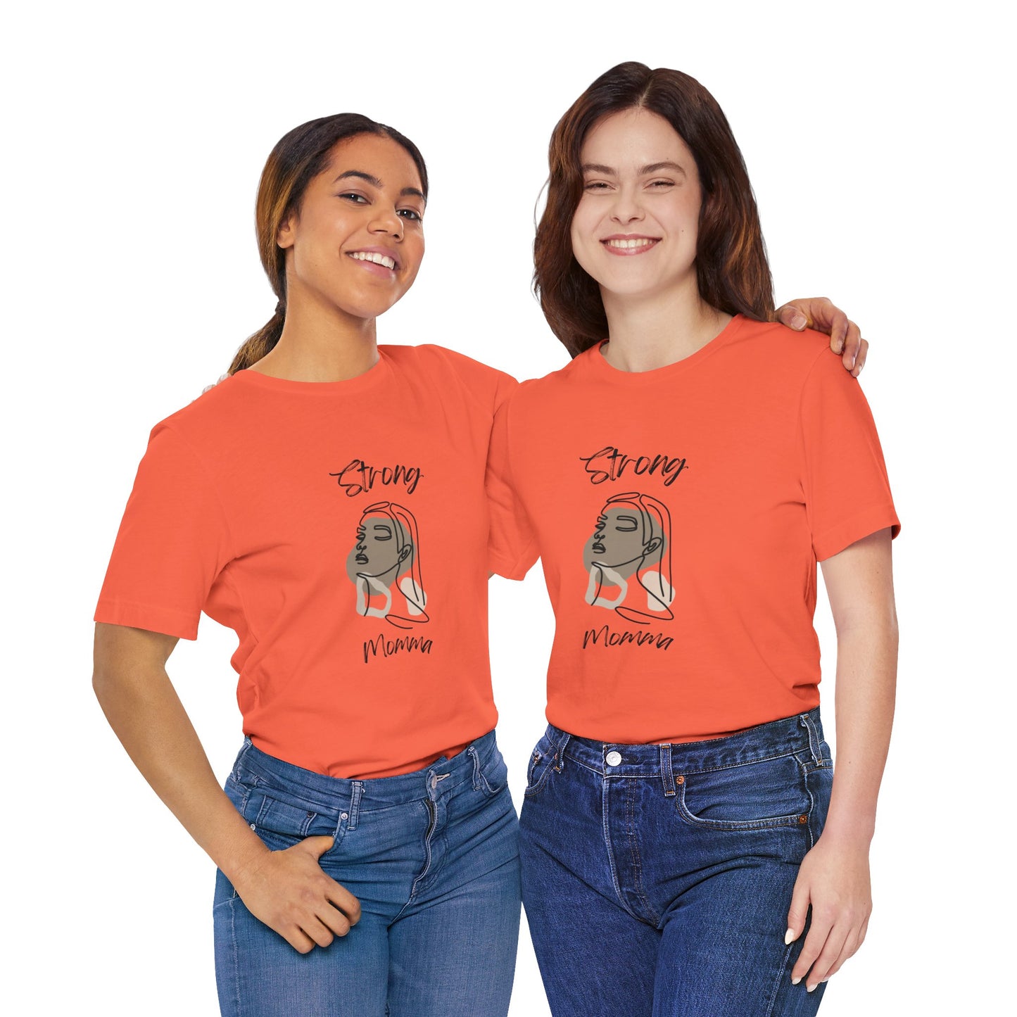 Strong Momma (BL) Short Sleeve T-Shirt EXPRESS DELIVERY ON SELECT COLORS