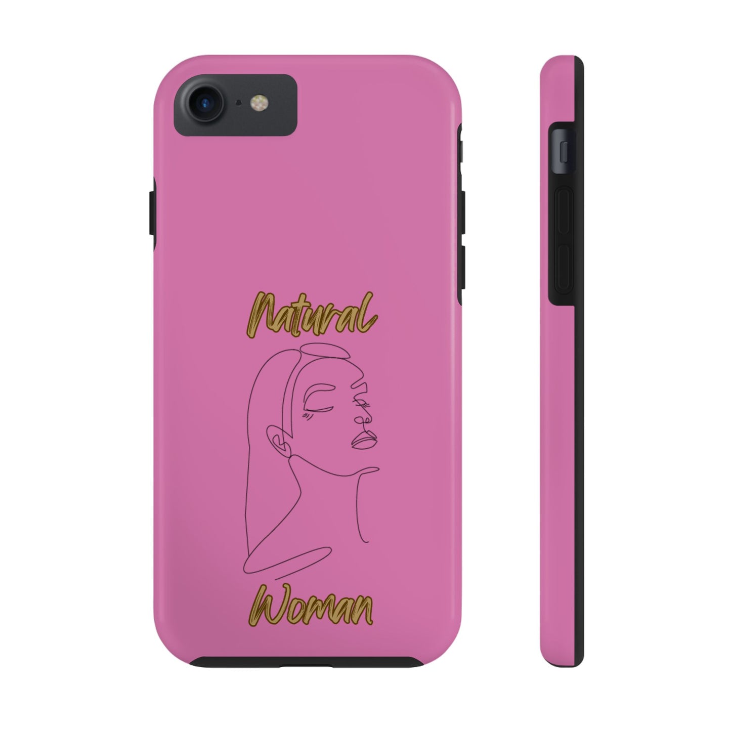 Natural Woman Calm (BL) Tough Phone Cases LIGHT PINK