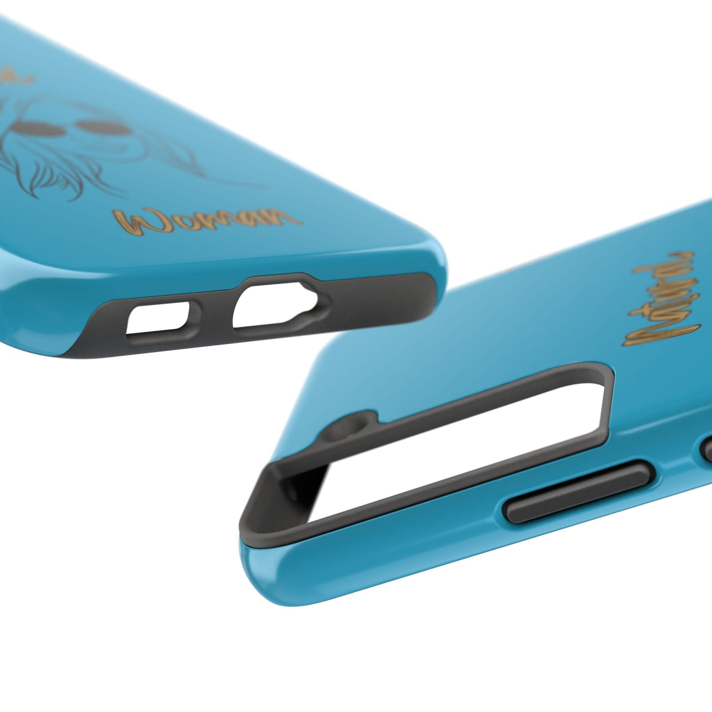 Natural Woman Shades (BL)Tough Phone Cases TURQUOISE