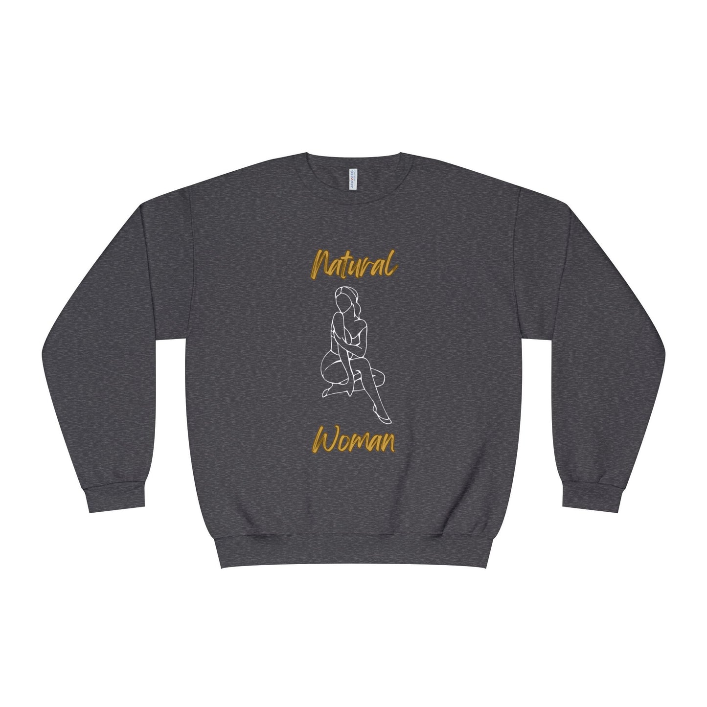 Natural Woman Shoulder Action (WL)Crewneck Sweatshirt