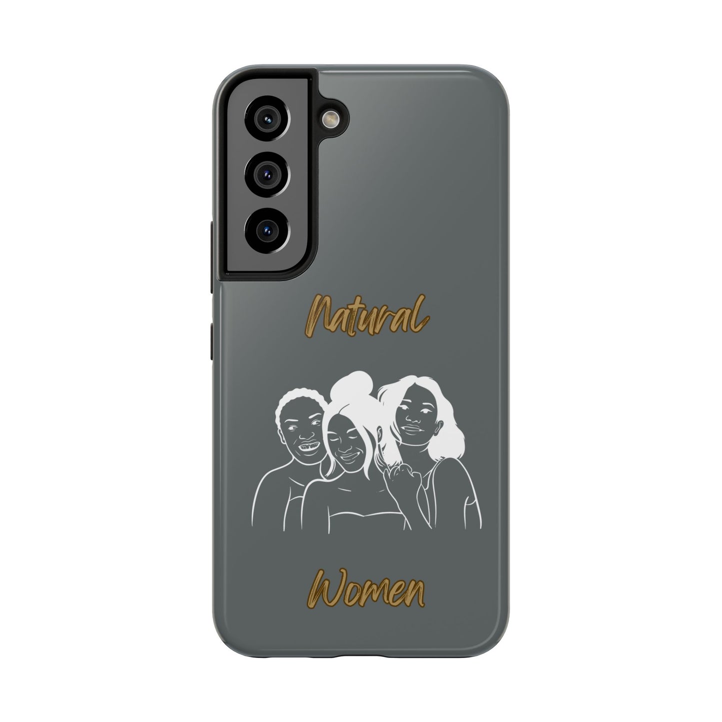 Natural Women Laughing Friends (WL)Tough Phone Cases DARK GREY