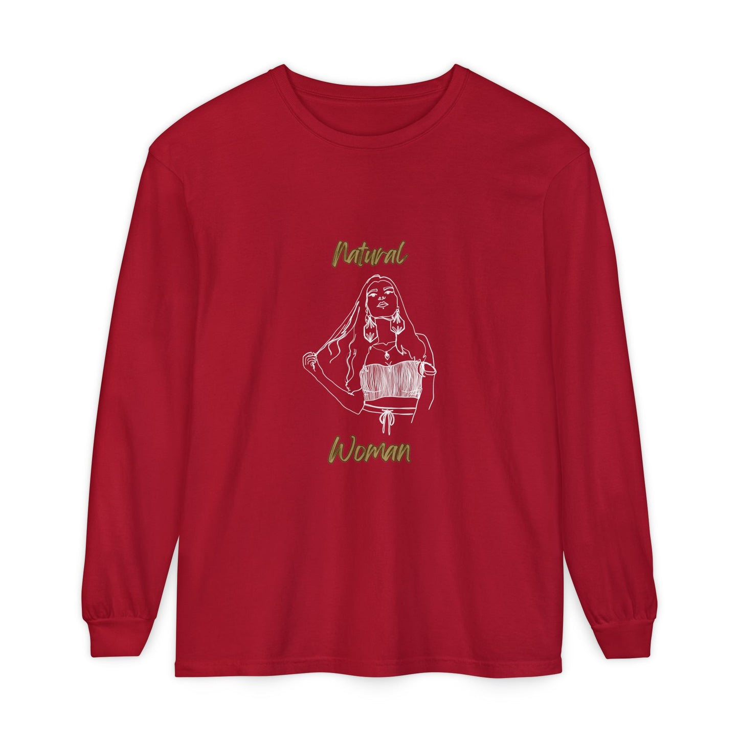 Natural Woman Thinking (WL) Long Sleeve T-Shirt