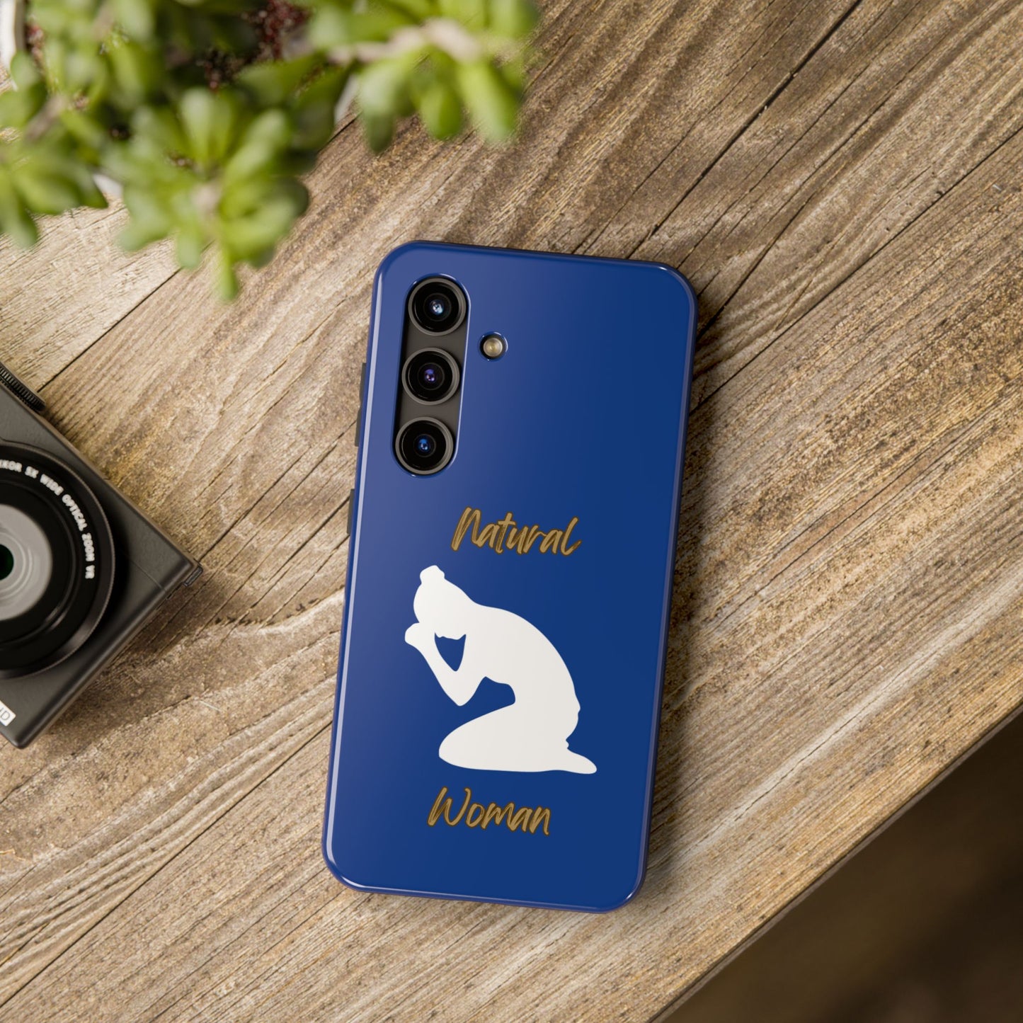 Natural Woman Pray (WL) Tough Phone Cases DARK BLUE