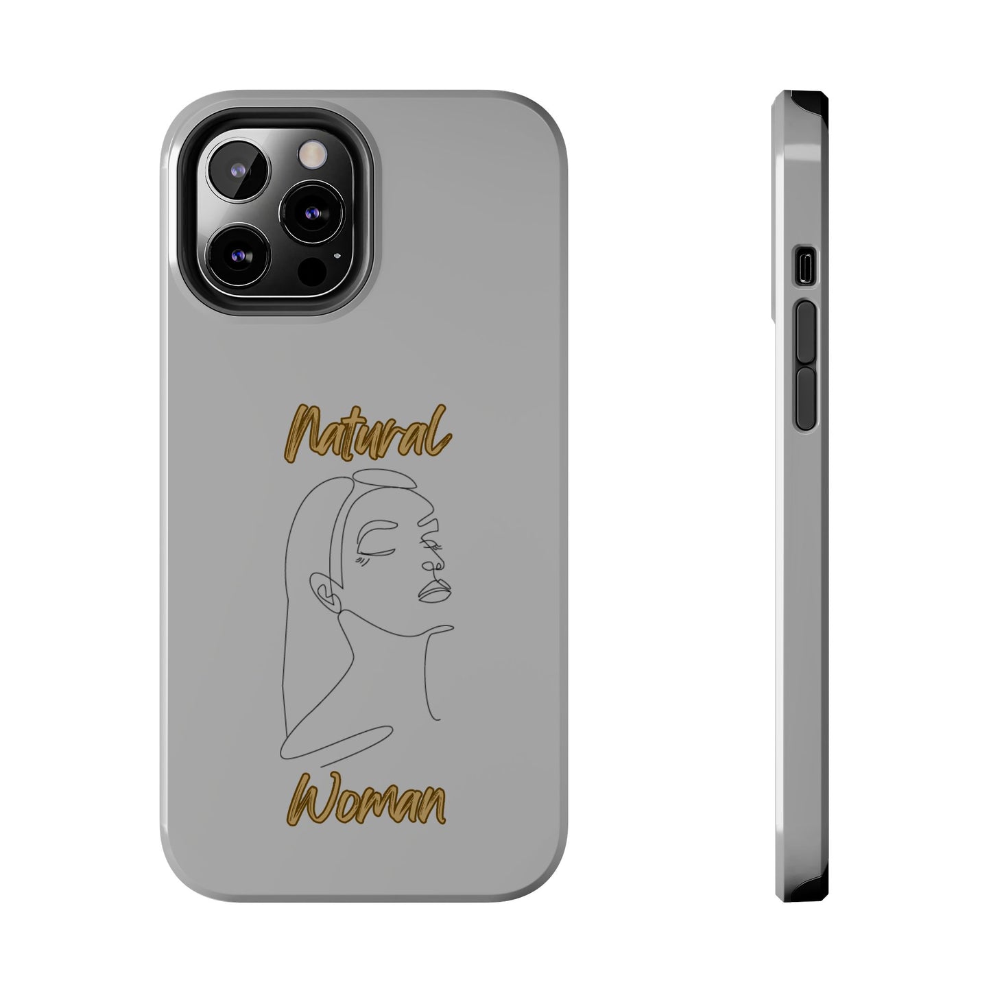Natural Woman Calm (BL) Tough Phone Cases LIGHT GREY