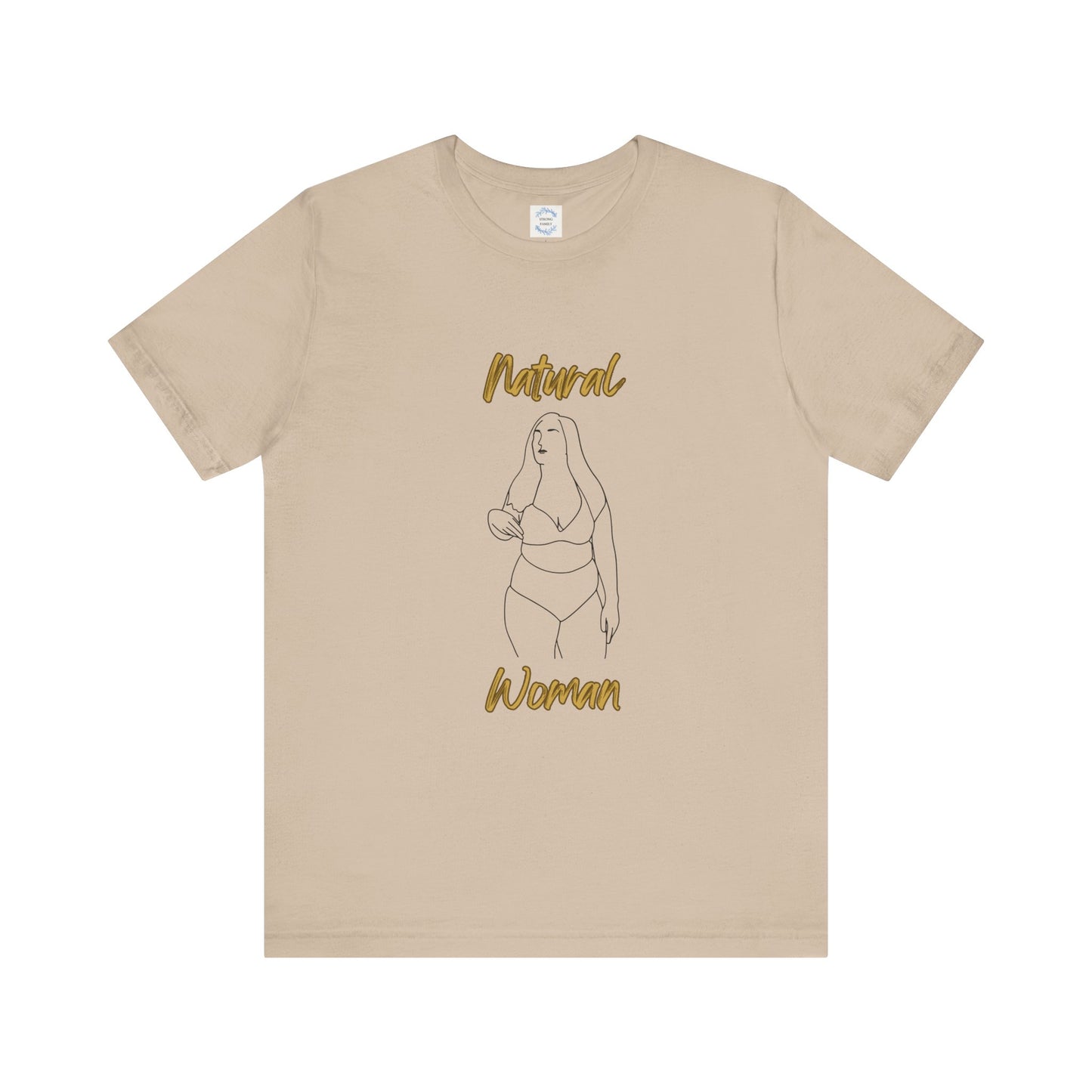 Natural Woman Full Beauty (BL) Short Sleeve T-Shirt