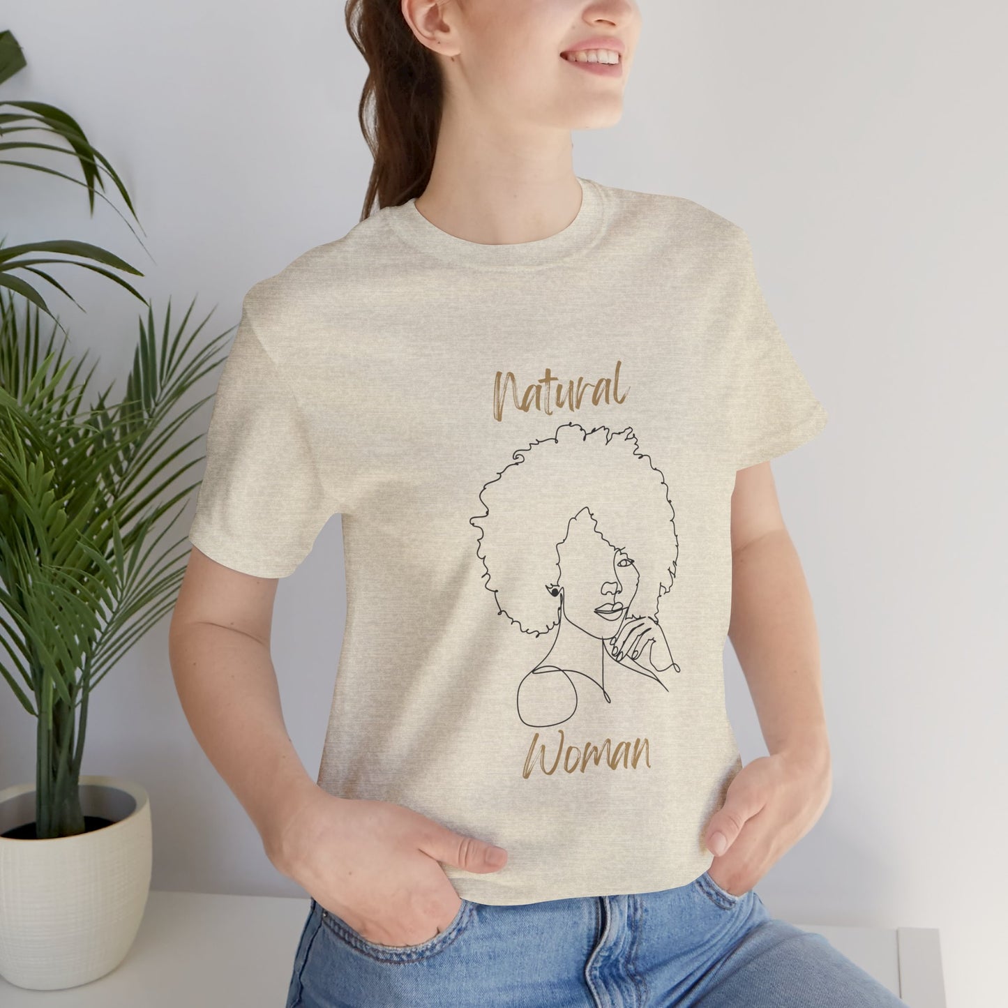 Natural Woman The Look (BL) Short Sleeve T-Shirt
