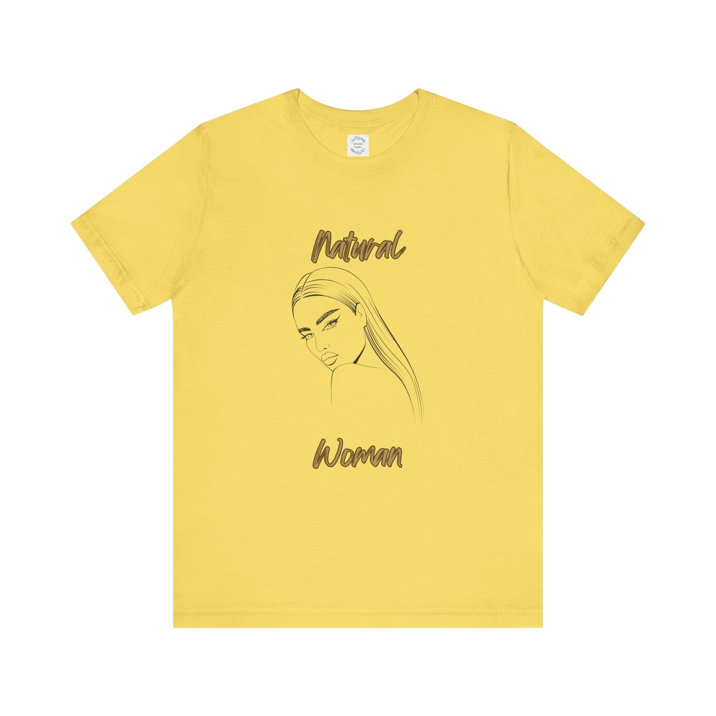 Natural Woman The Stare (BL) Short Sleeve T-Shirt