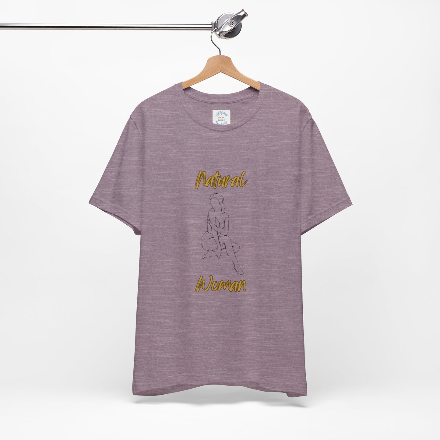 Natural Woman Shoulder Action (BL) Short Sleeve T-Shirt